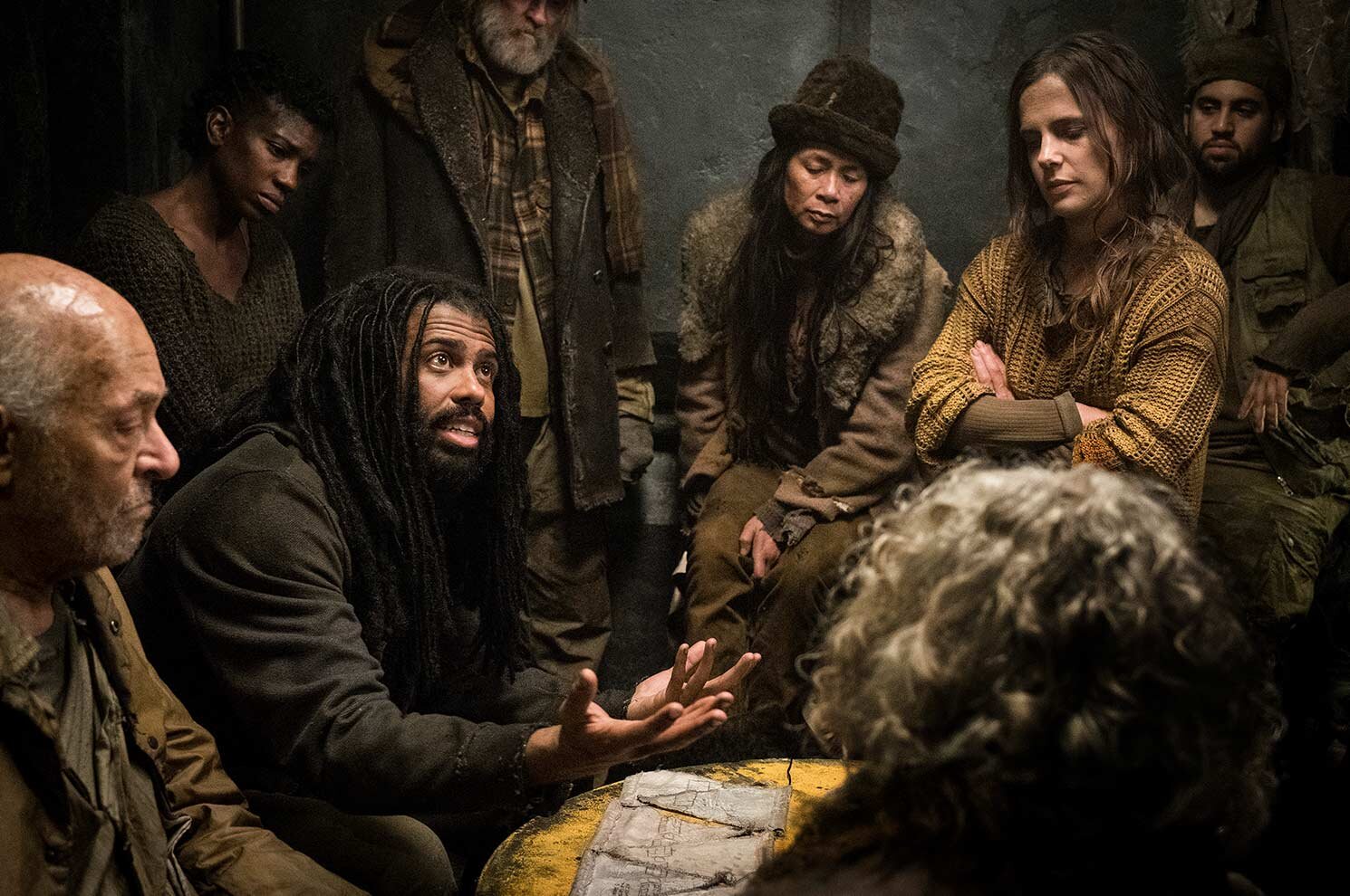 Snowpiercer Jennifer Connelly And Daveed Diggs Wallpapers