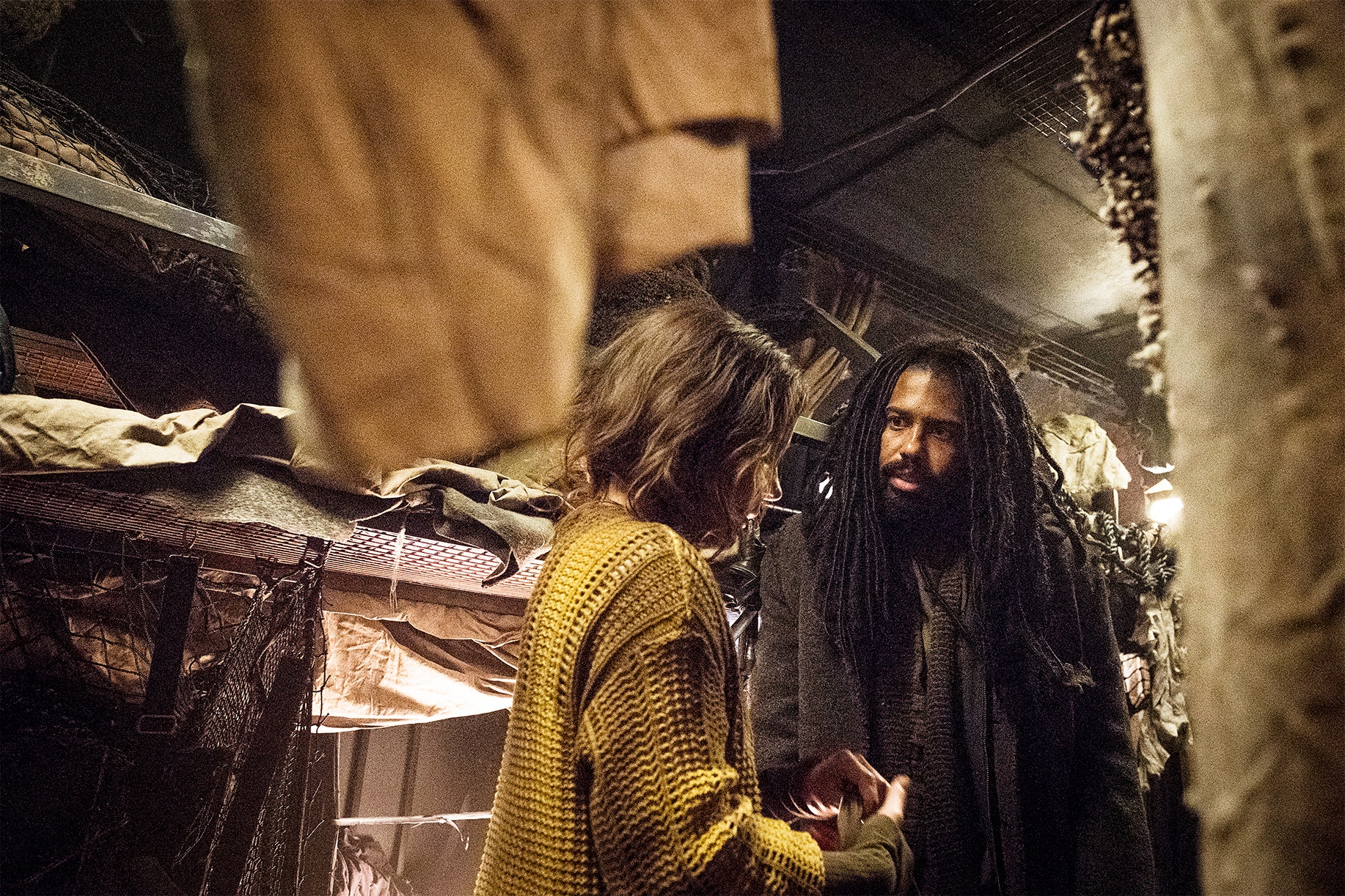 Snowpiercer Jennifer Connelly And Daveed Diggs Wallpapers