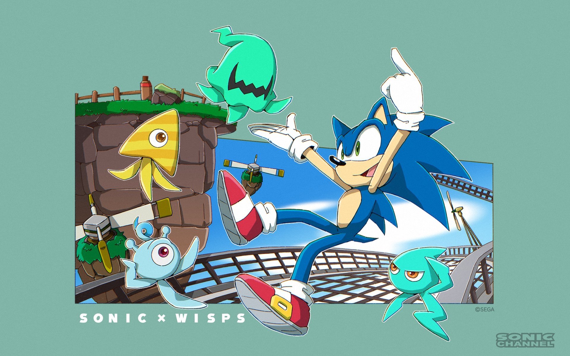 Sonic Colors: Rise Of The Wisps Wallpapers