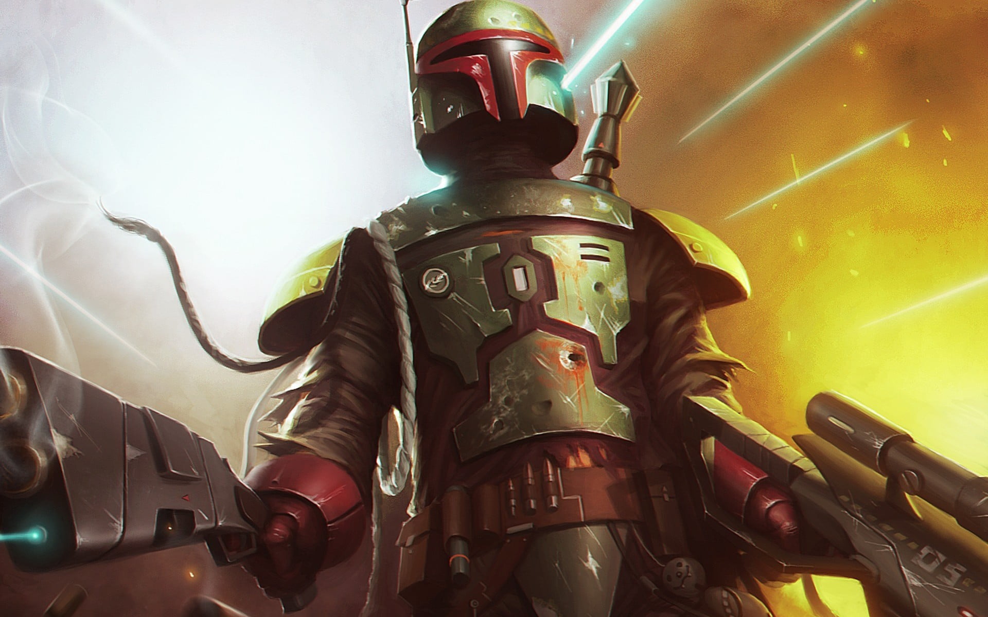 Star Wars Boba Fett Fan Poster Wallpapers