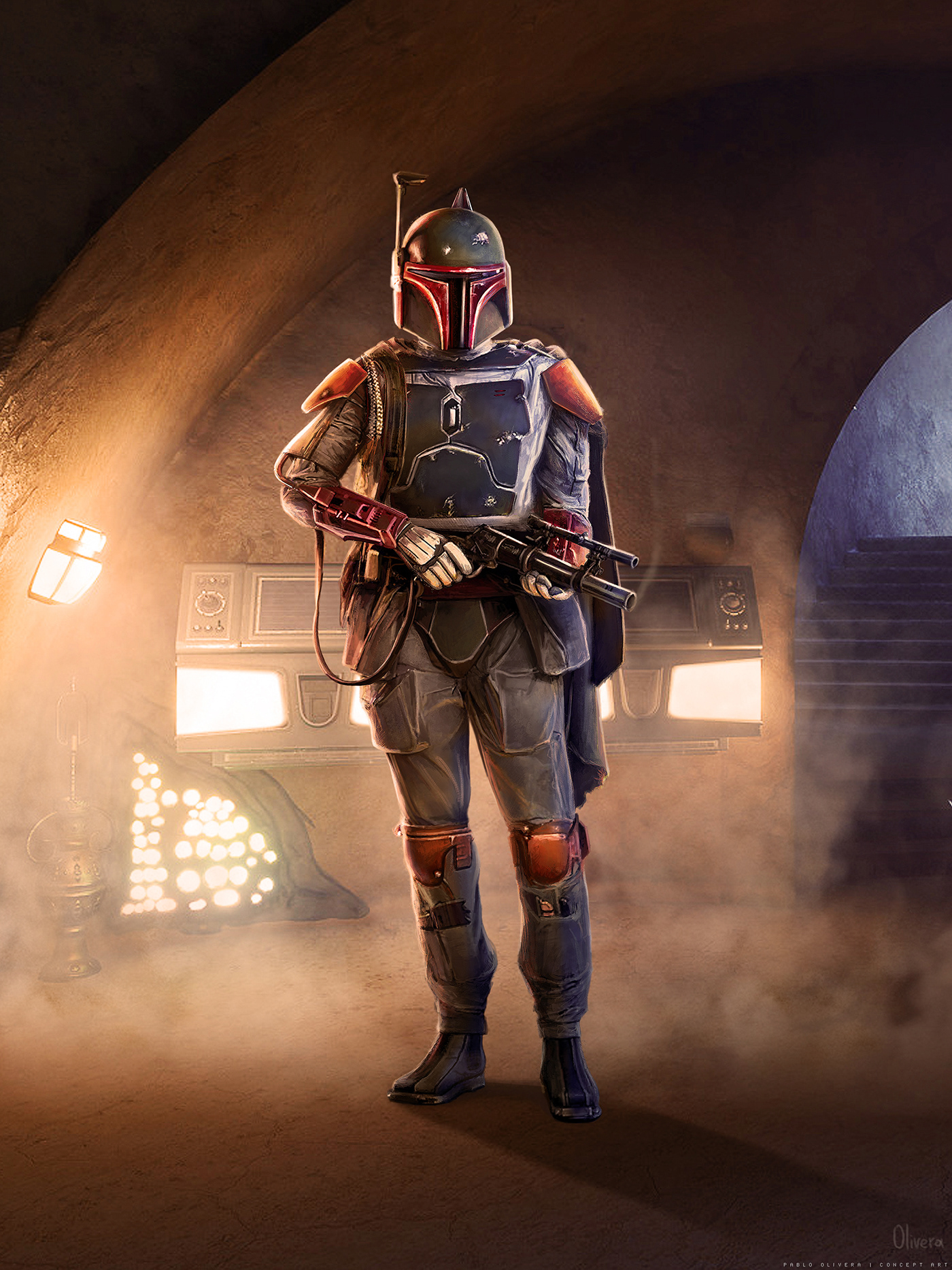 Star Wars Boba Fett Fan Poster Wallpapers