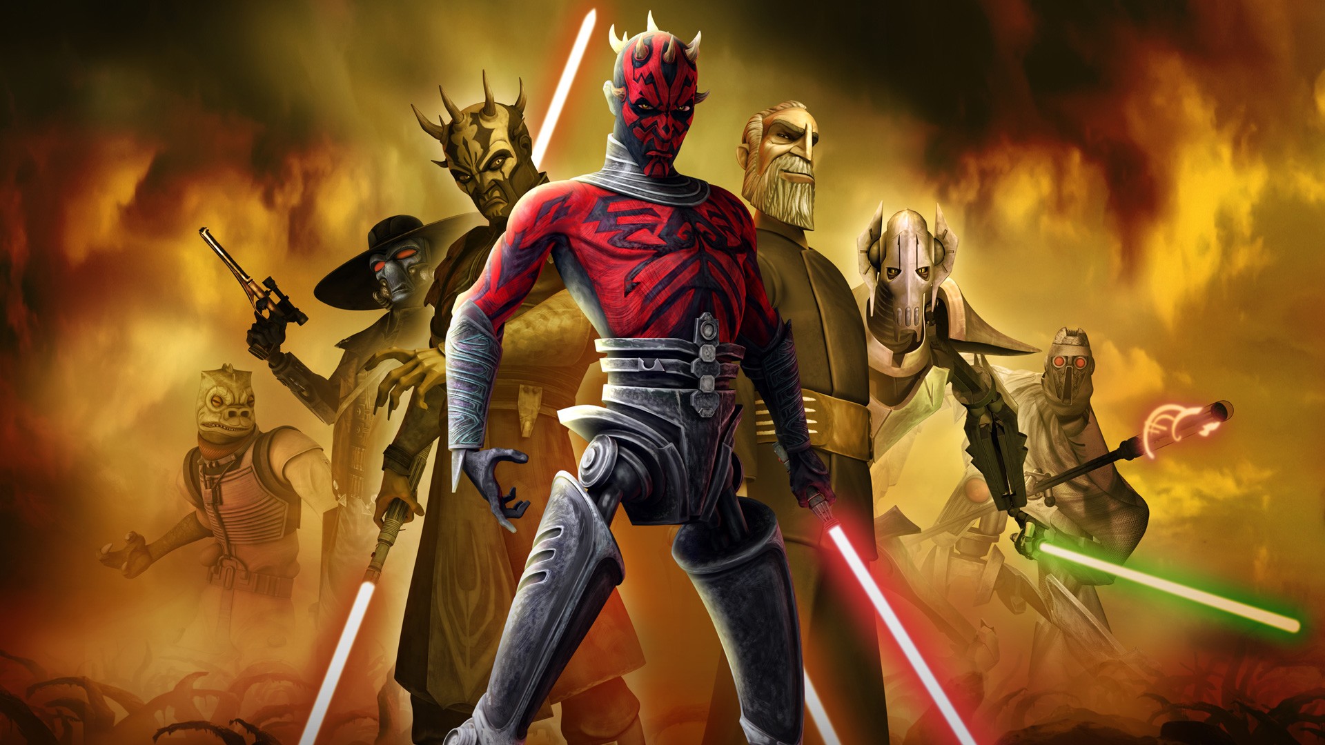 Star Wars The Clone Wars Tv Show Wallpapers