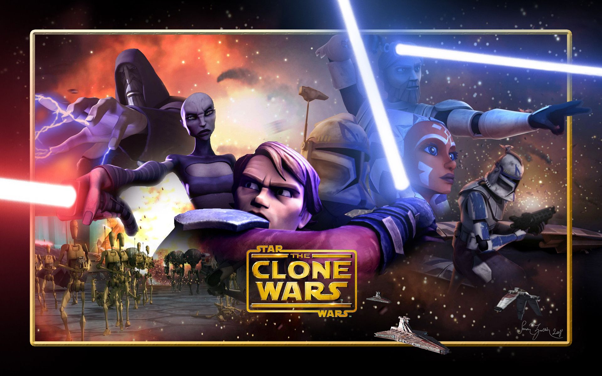 Star Wars The Clone Wars Tv Show Wallpapers