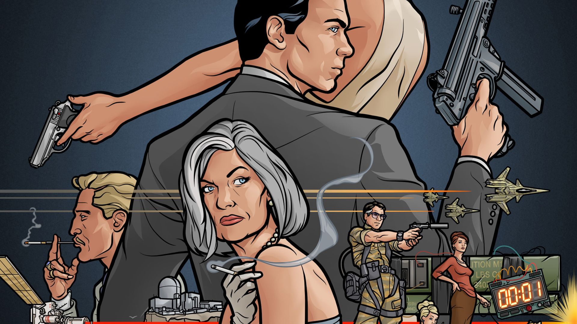 Sterling Archer Netflix Wallpapers