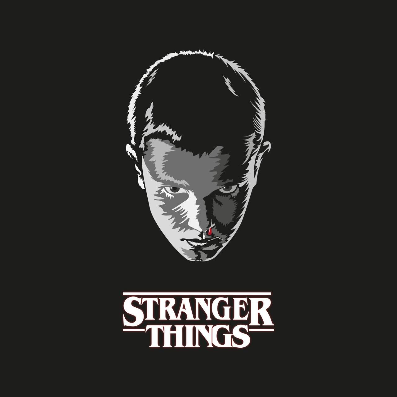 Stranger Things Dark Logo Wallpapers