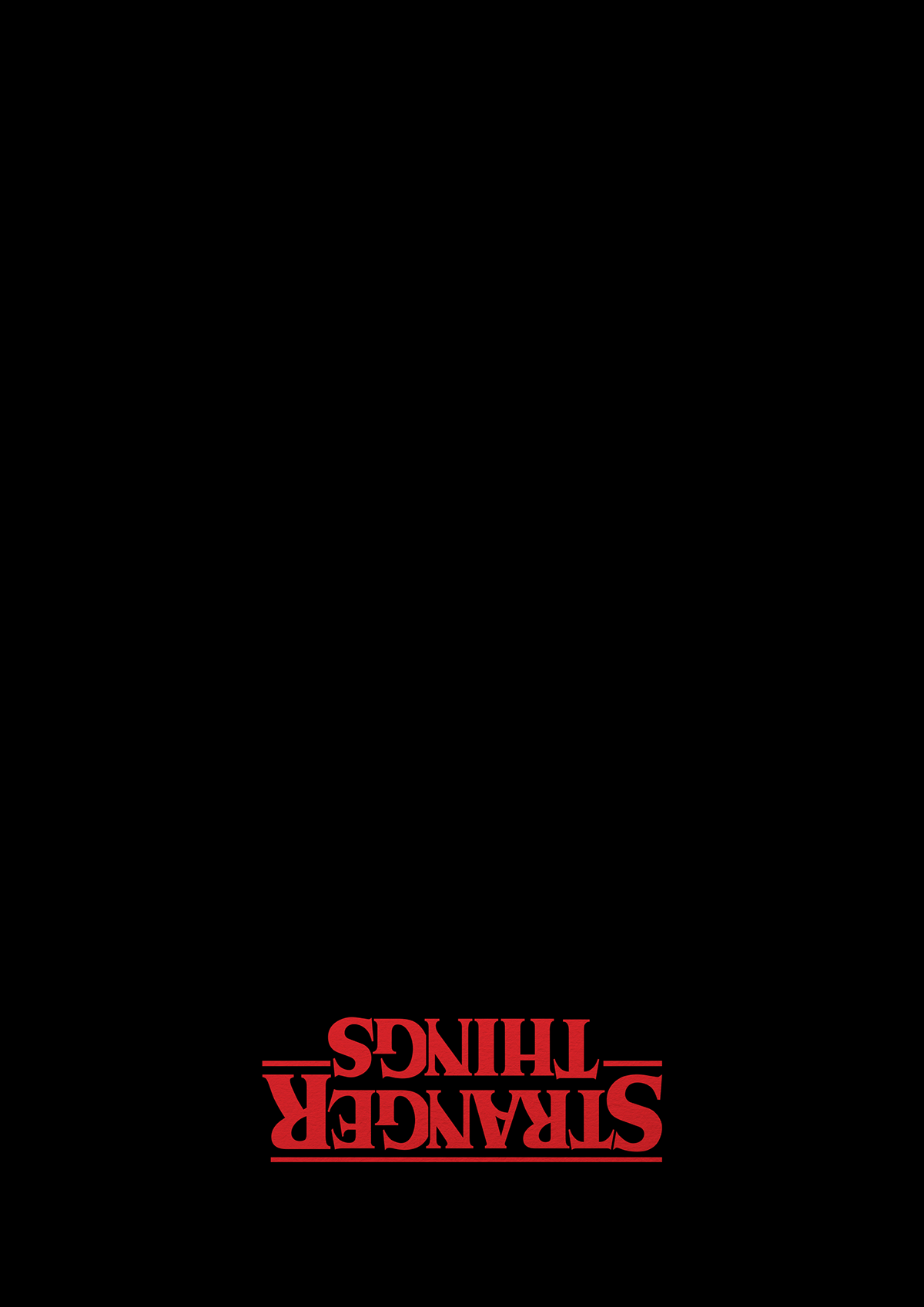 Stranger Things Dark Logo Wallpapers