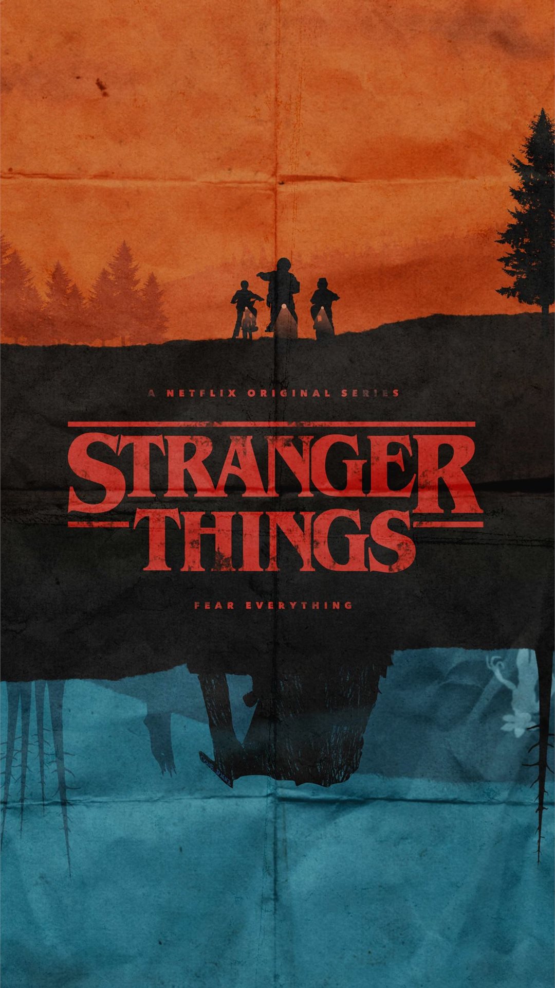 Stranger Things Dark Logo Wallpapers