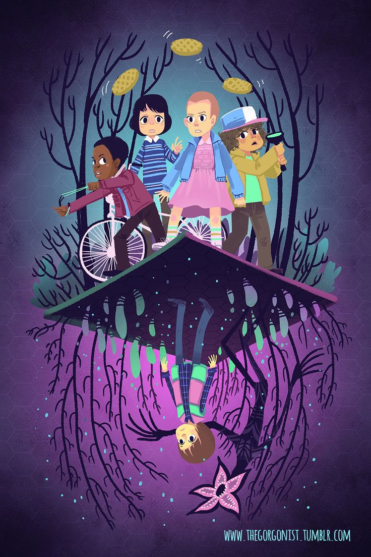 Stranger Things Kids Art Wallpapers