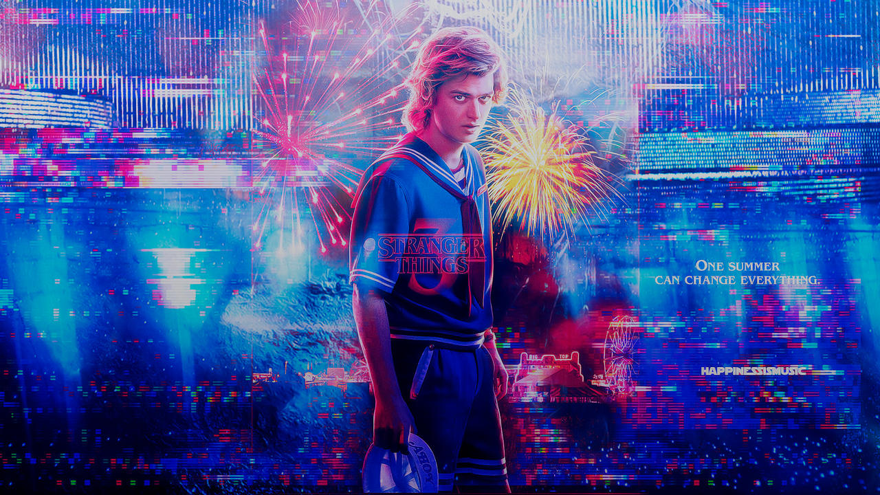 Stranger Things Neon Art Wallpapers