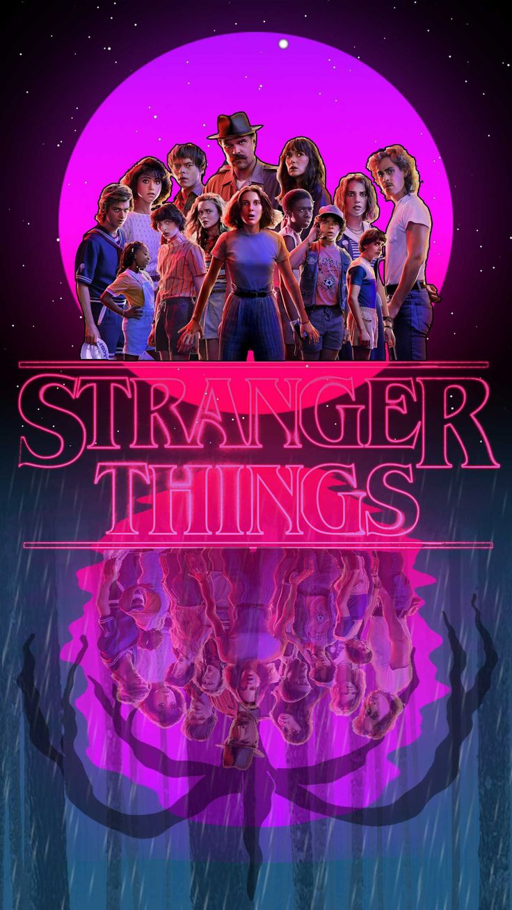 Stranger Things Text Poster Wallpapers