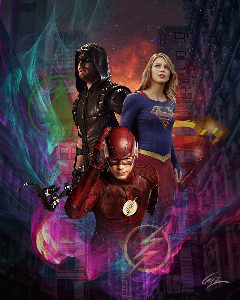 Supergirl And Superman Arrowverse Wallpapers