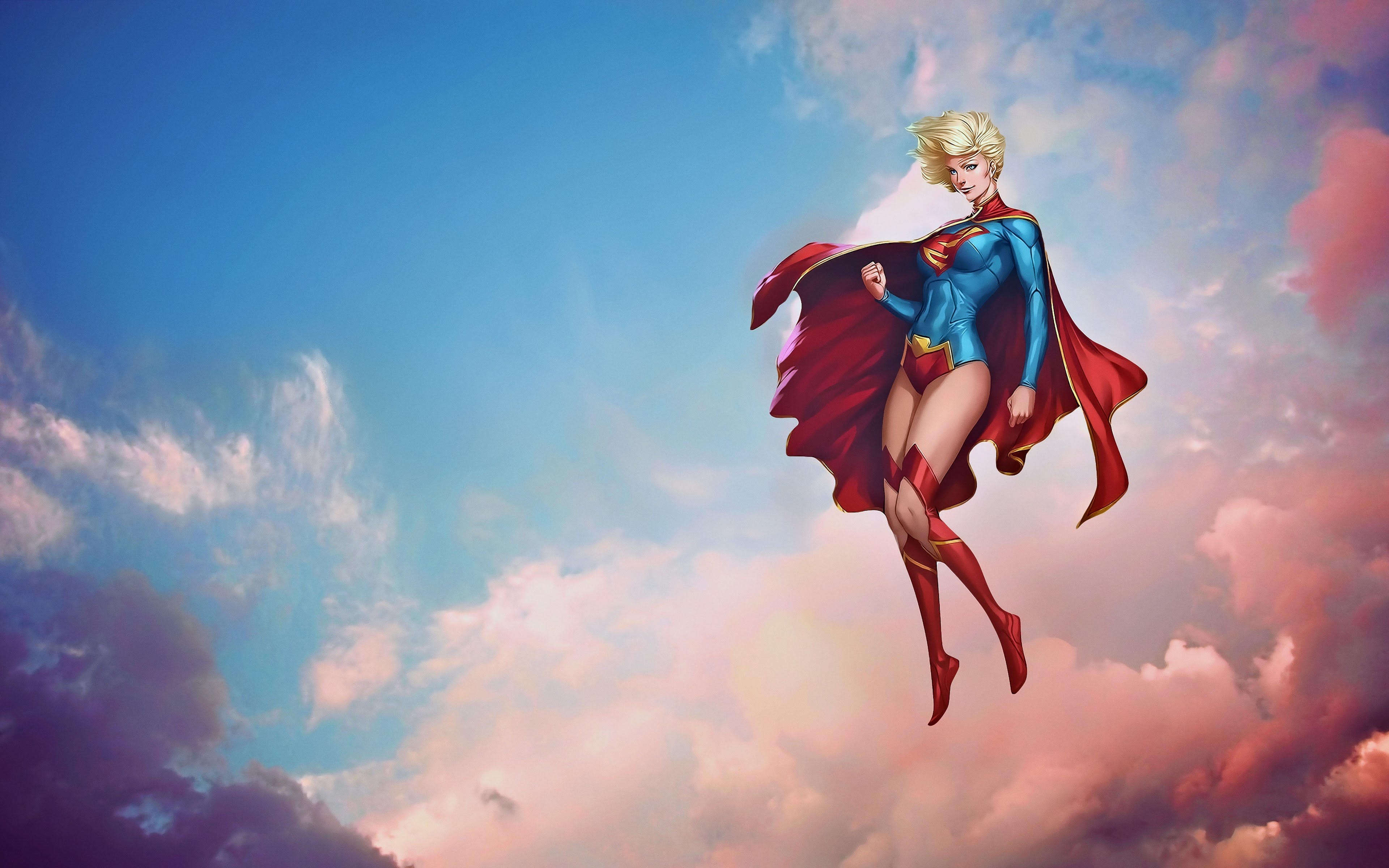 Superman Saving Supergirl Wallpapers