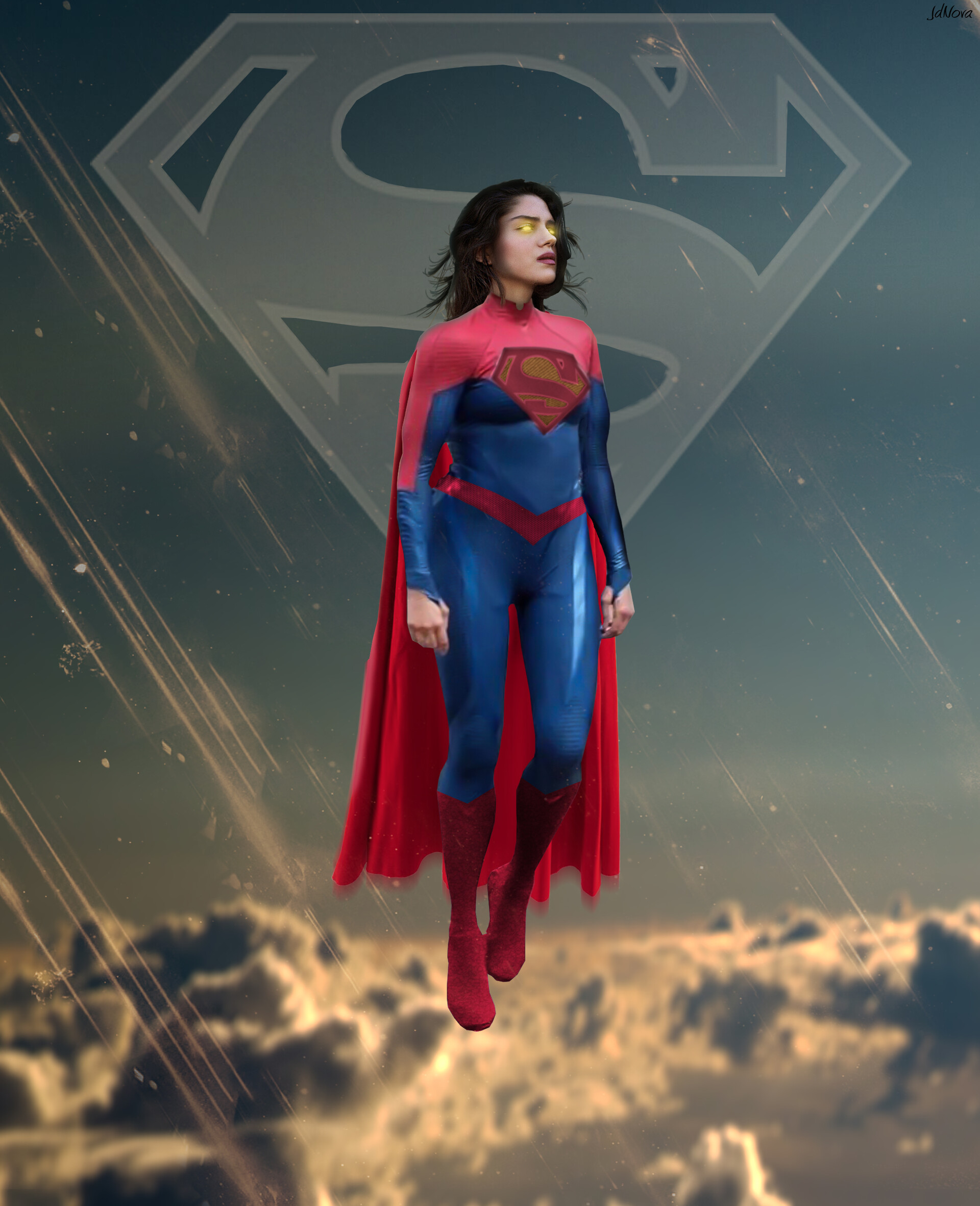 Superman Saving Supergirl Wallpapers