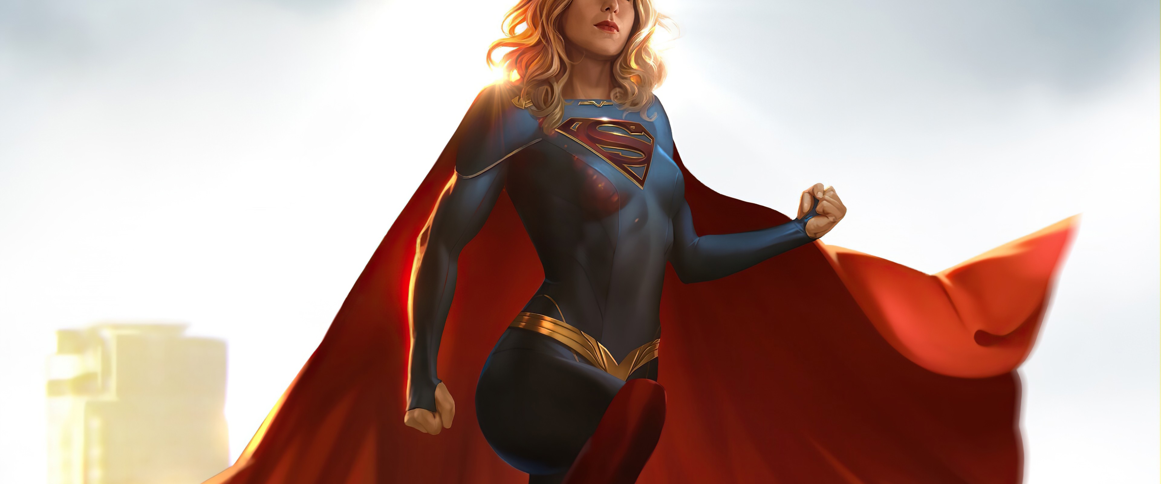 Superman Saving Supergirl Wallpapers