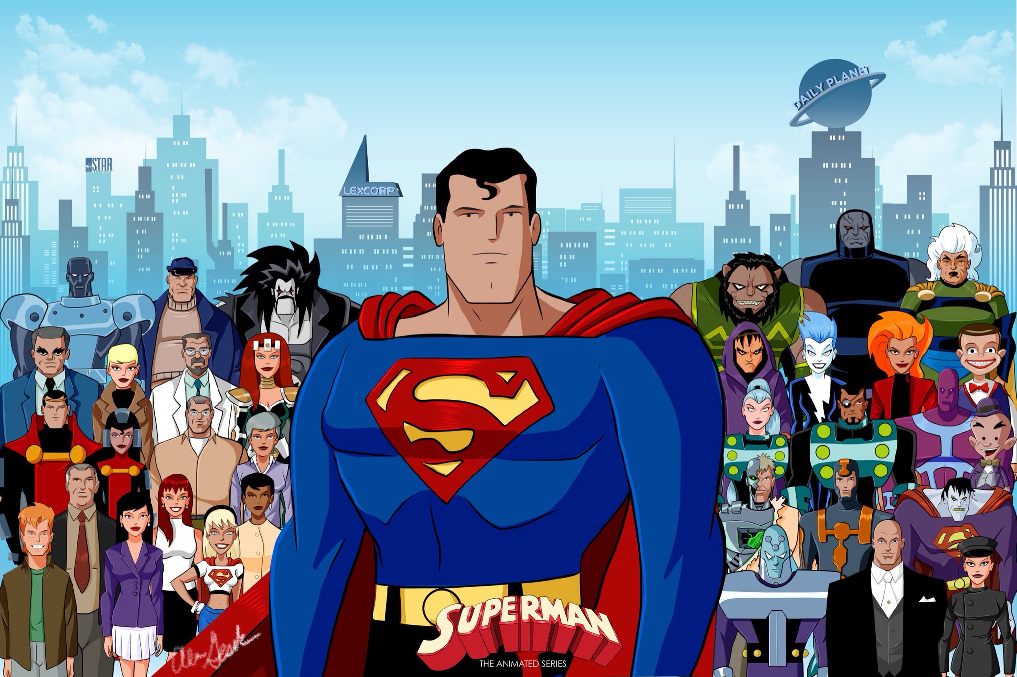 Superman: The Animated Series Wallpapers