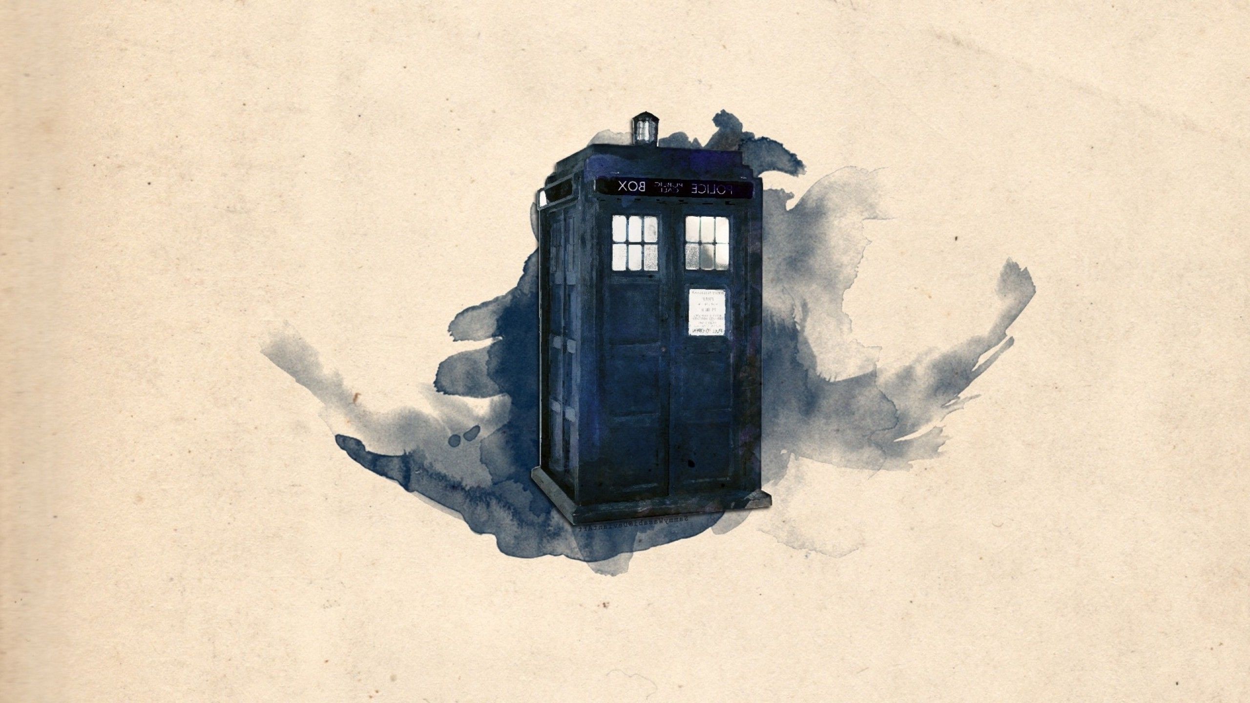 Tardis Doctor Who Digital Art Wallpapers