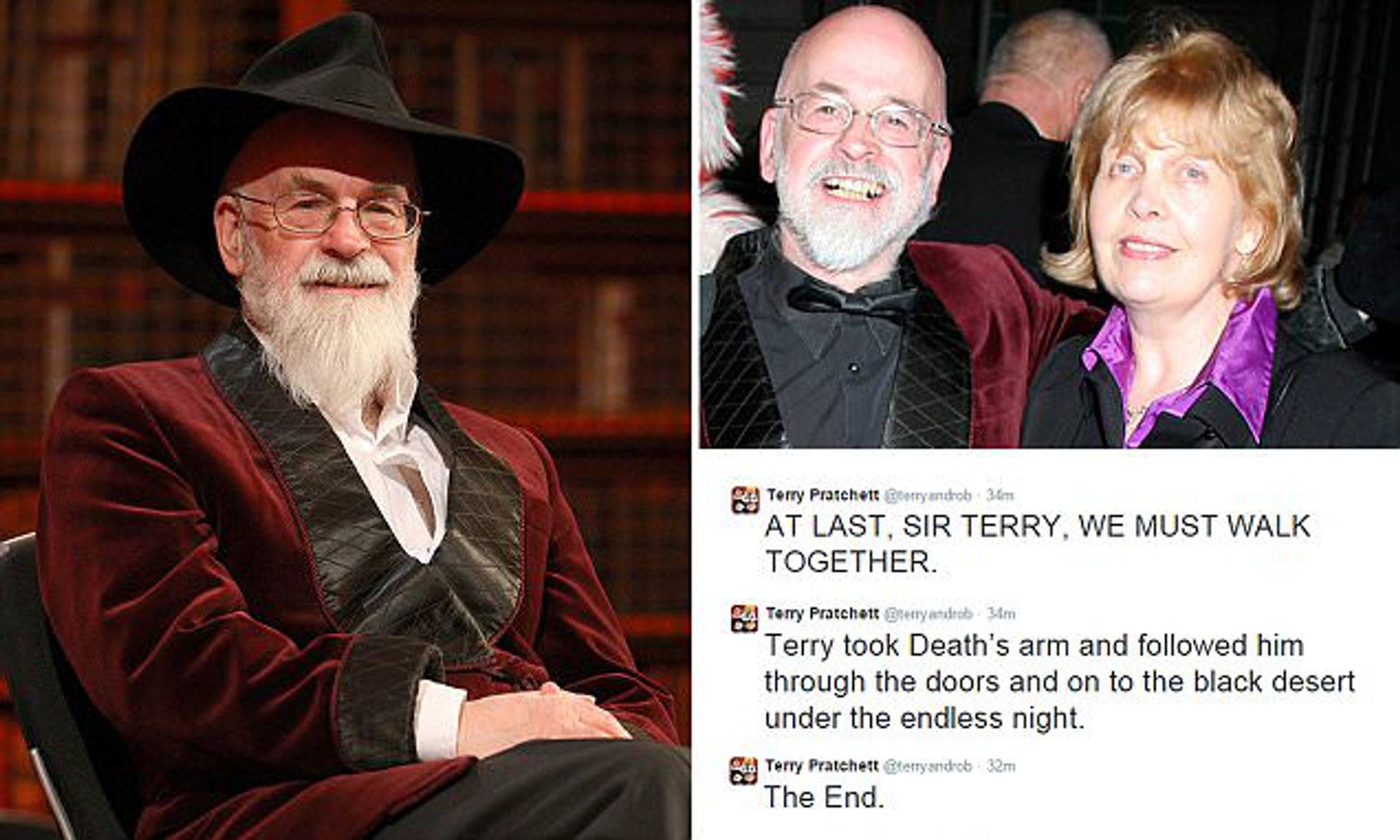 Terry Pratchett: Living With Alzheimer'S Wallpapers