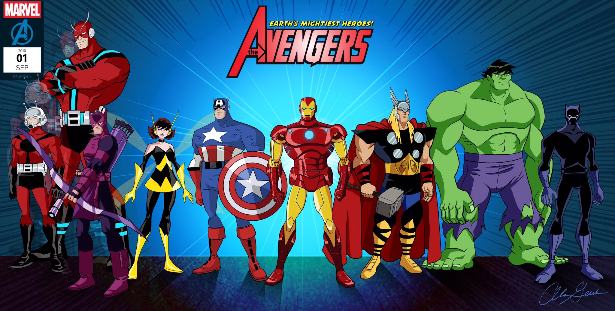 The Avengers: Earth'S Mightiest Heroes Wallpapers