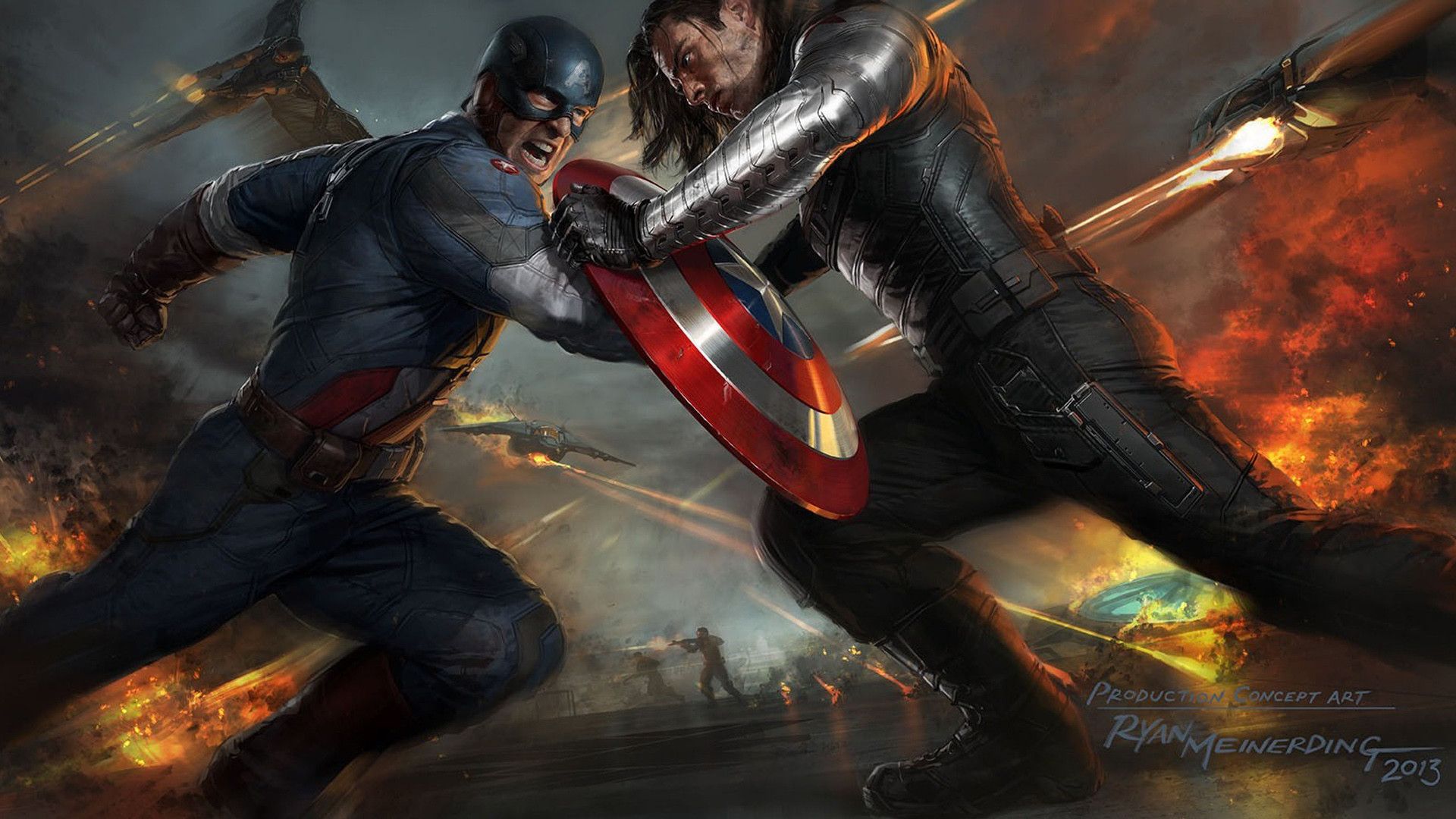 The Falcon And The Winter Soldier 4K Ultra Hd Art Wallpapers