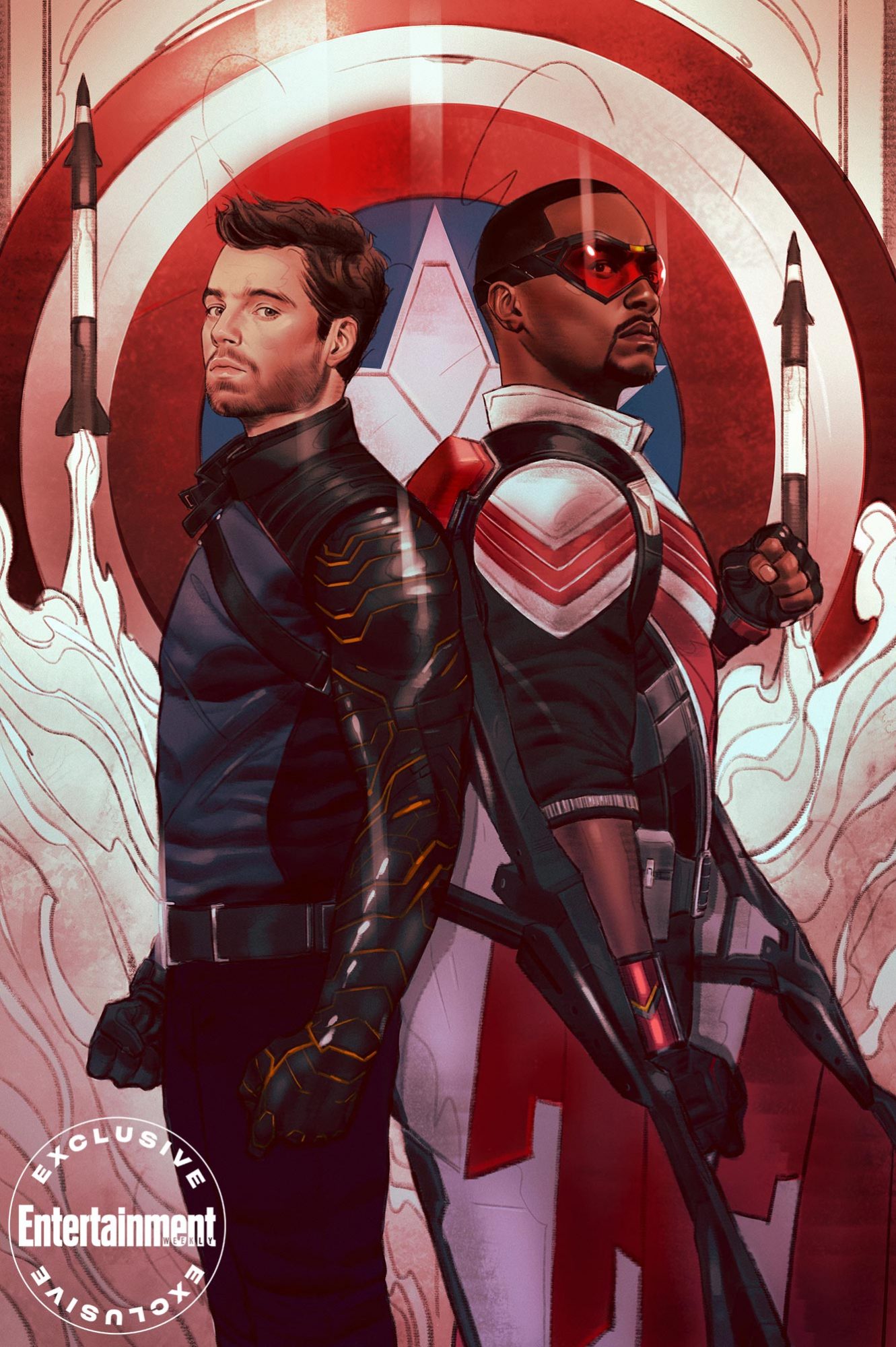 The Falcon And The Winter Soldier Comic Con 2019 Wallpapers