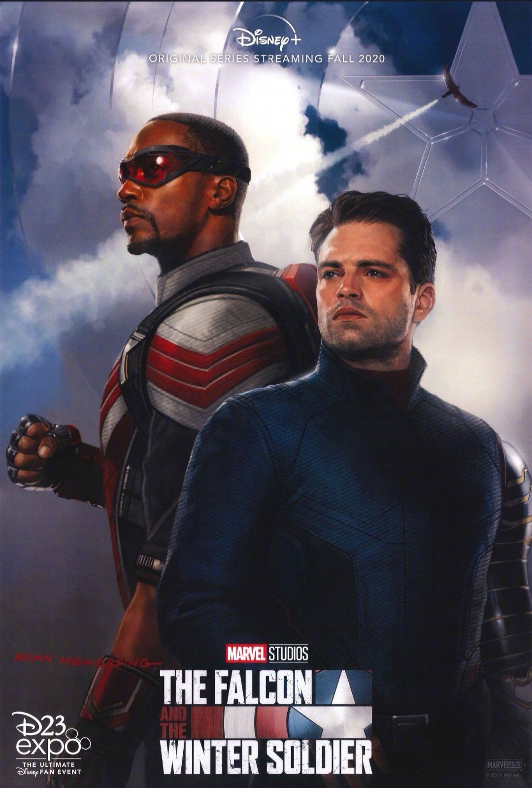 The Falcon And The Winter Soldier Official Poster Wallpapers