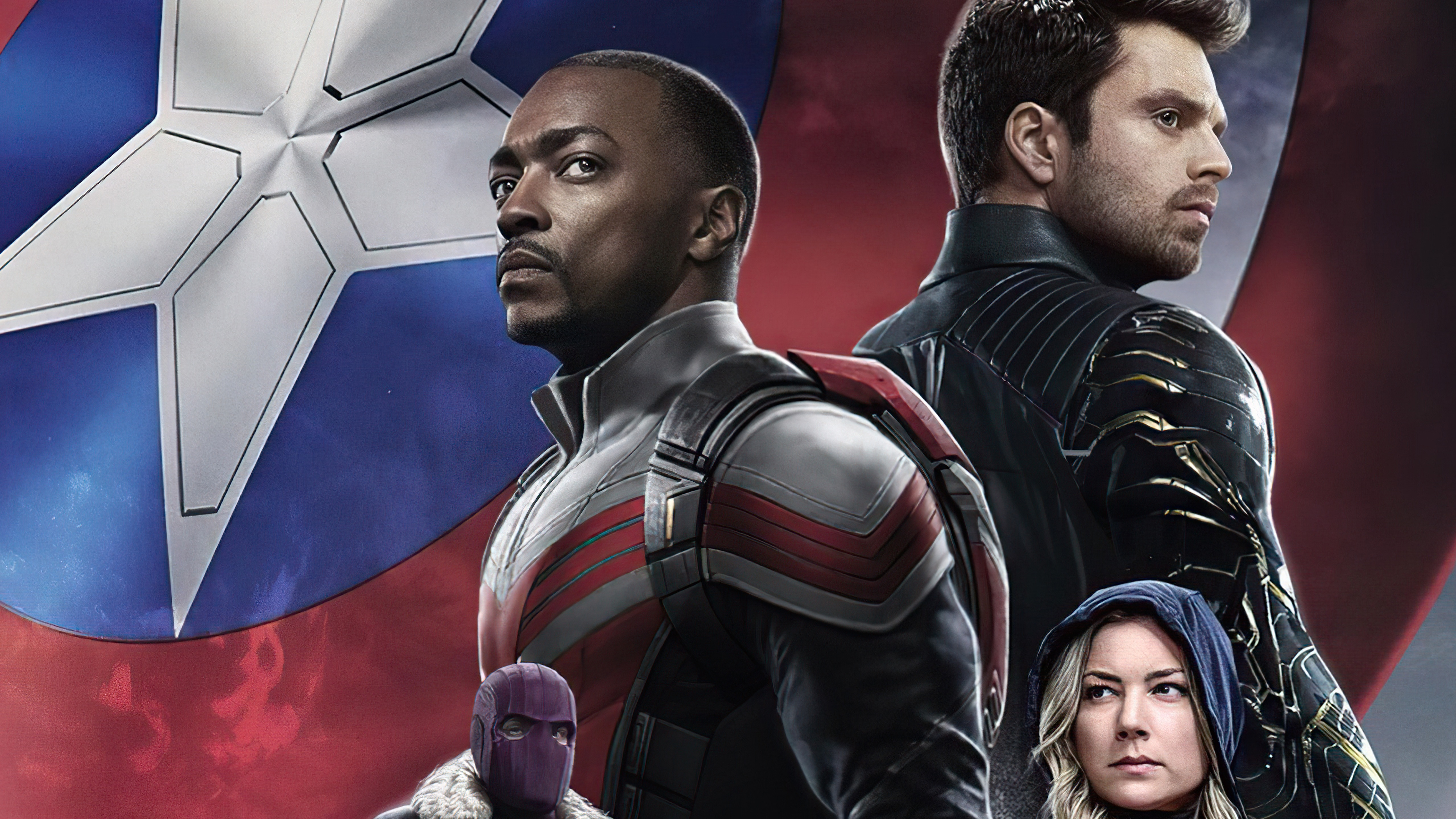 The Falcon And The Winter Soldier Official Poster Wallpapers