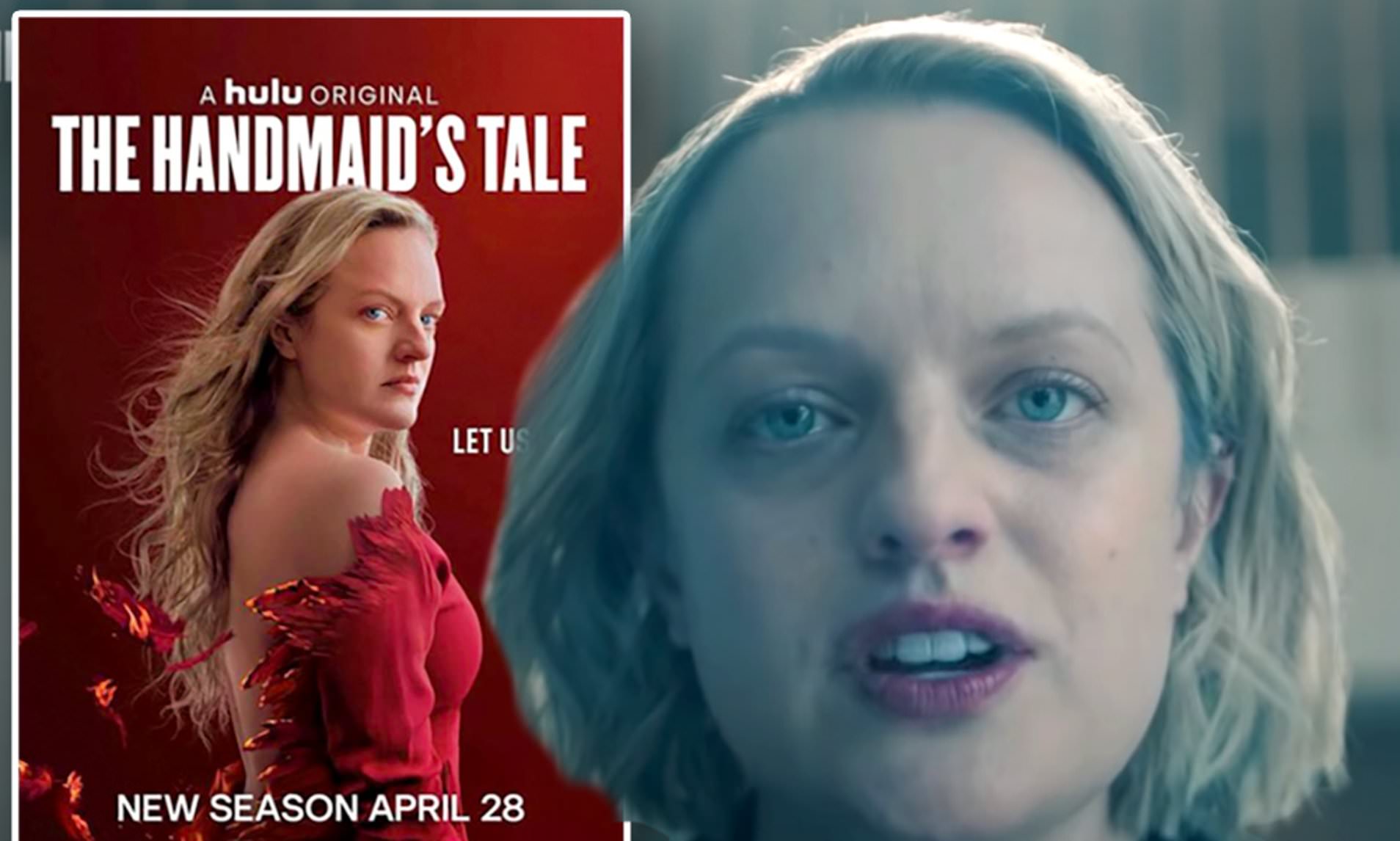 The Handmaids Tale Elisabeth Moss Poster Wallpapers