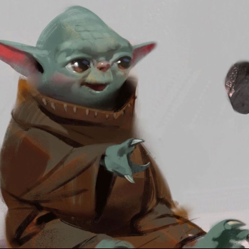 The Mandalorian Baby Yoda Digital Concept Art Wallpapers