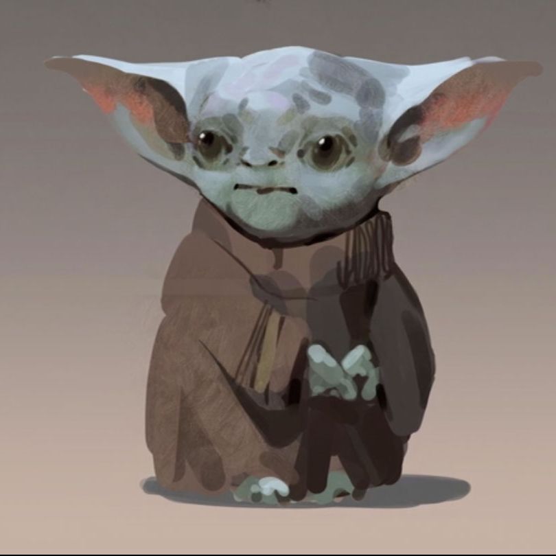 The Mandalorian Baby Yoda Digital Concept Art Wallpapers