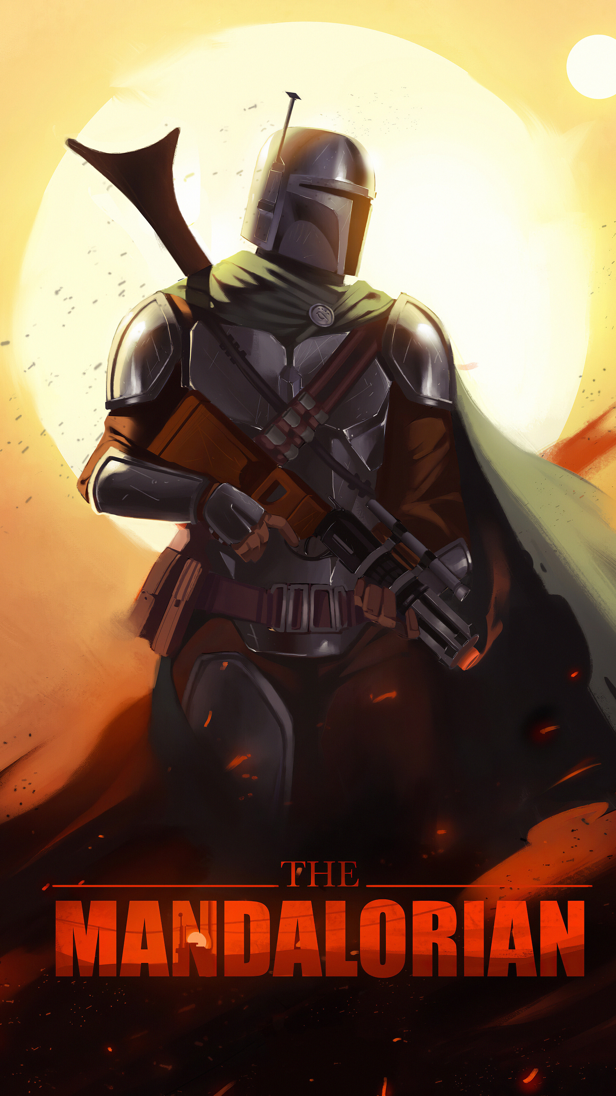 The Mandalorian Poster Wallpapers