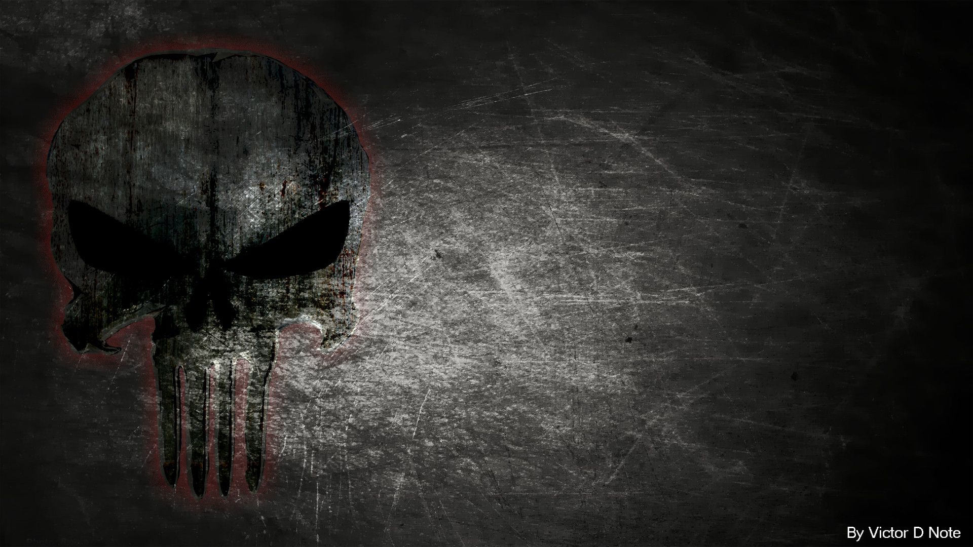 The Punisher Material Logo Wallpapers