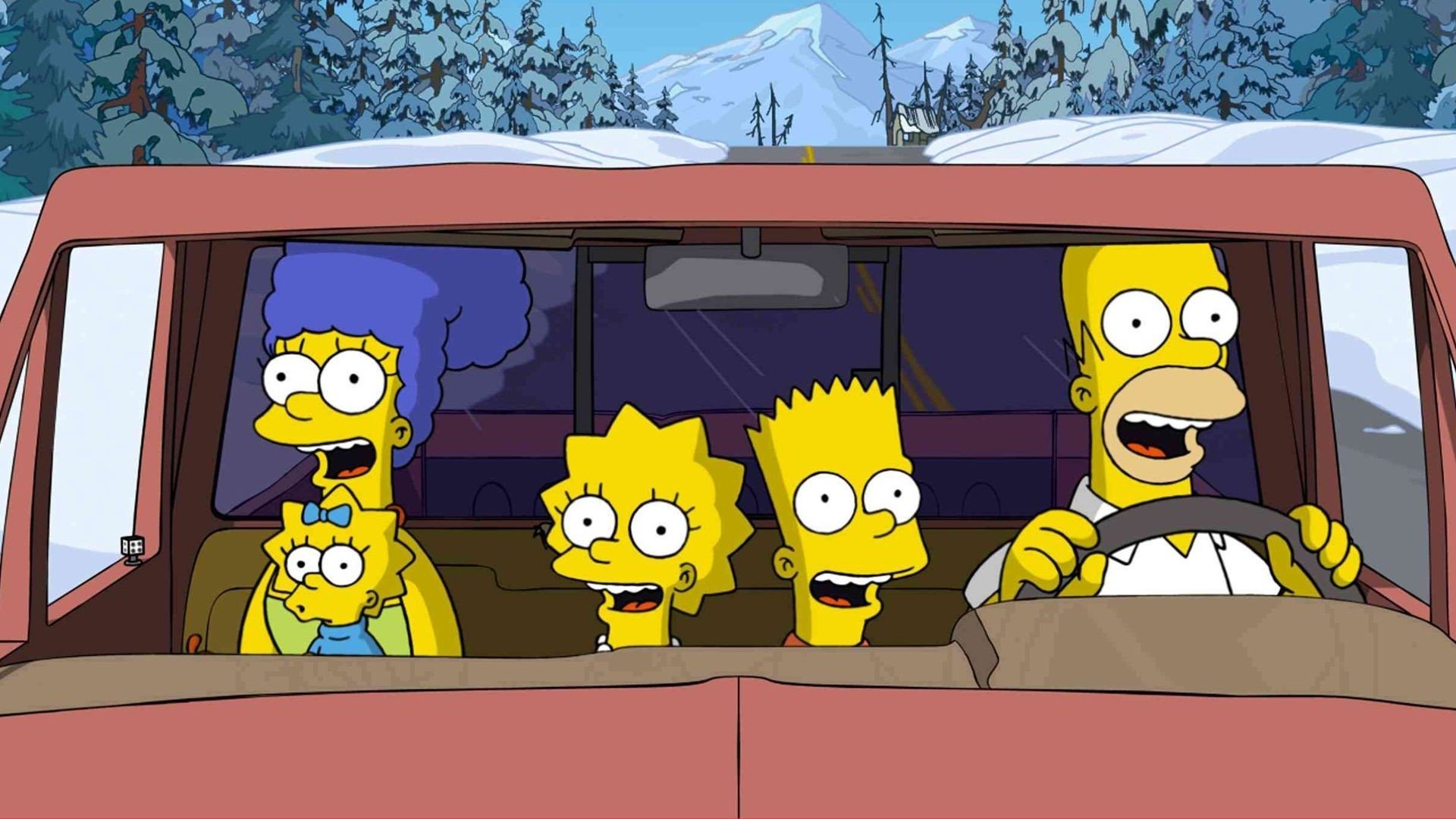 The Simpsons On Run Wallpapers