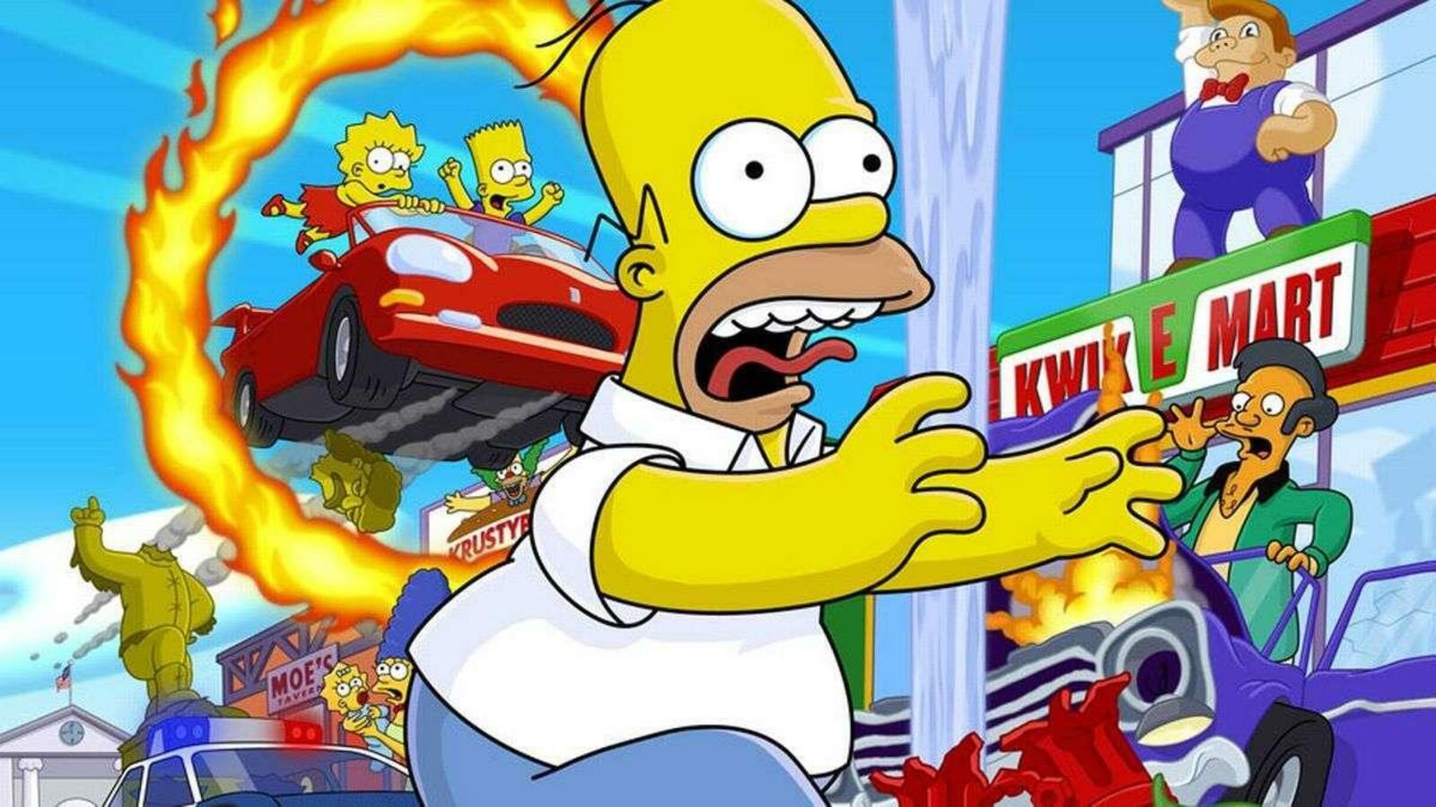 The Simpsons On Run Wallpapers