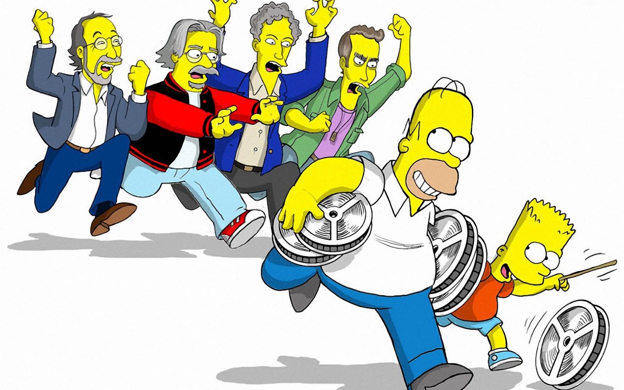 The Simpsons On Run Wallpapers