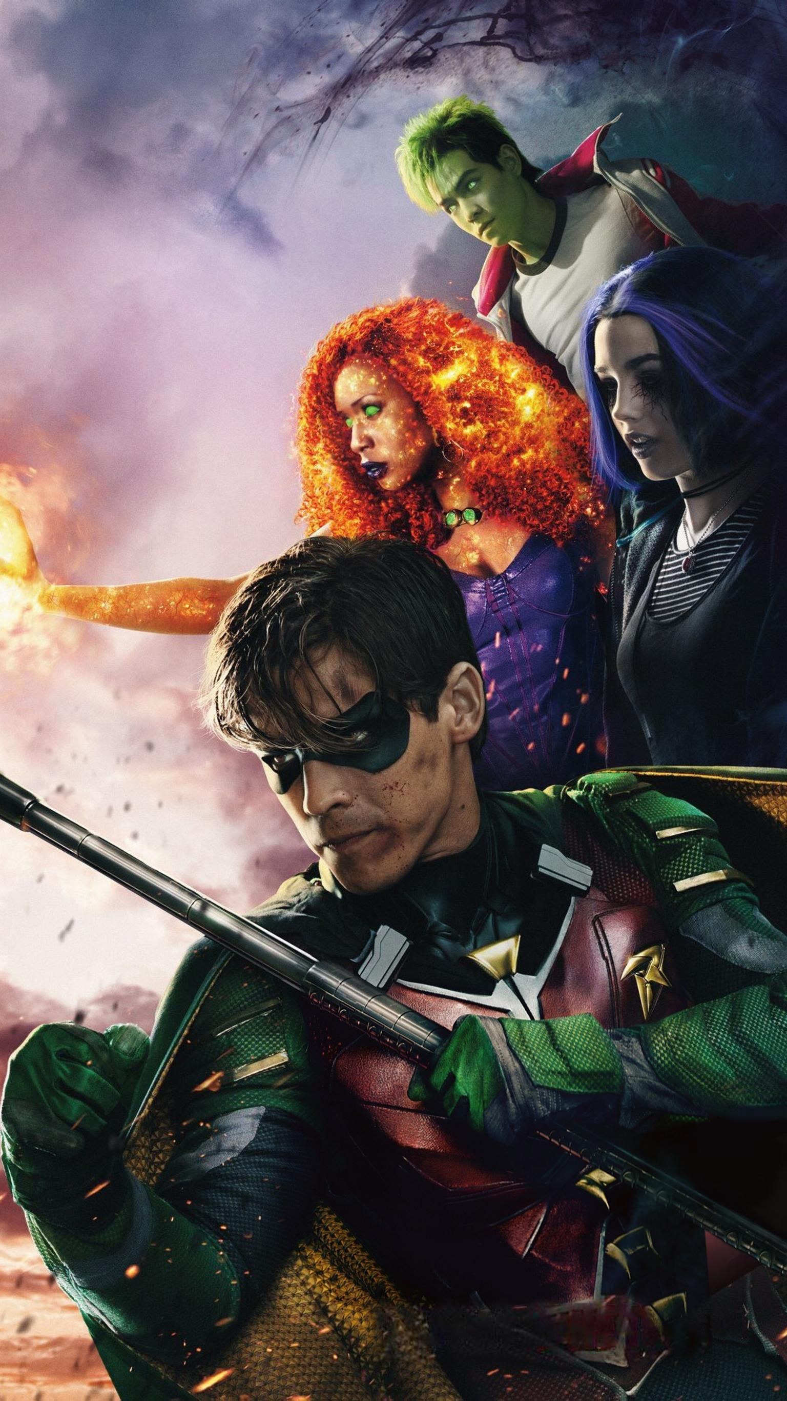 Titans Poster Brenton Thwaites As Robin Wallpapers