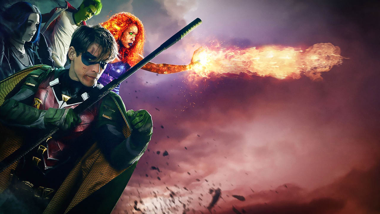 Titans Poster Brenton Thwaites As Robin Wallpapers