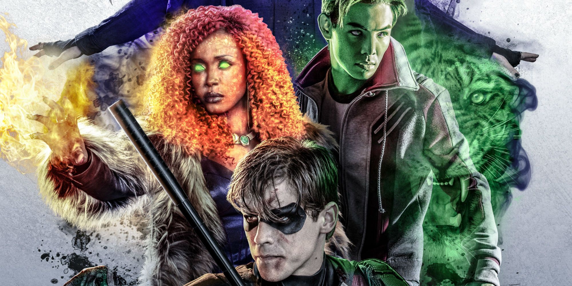 Titans Show Official Poster Wallpapers