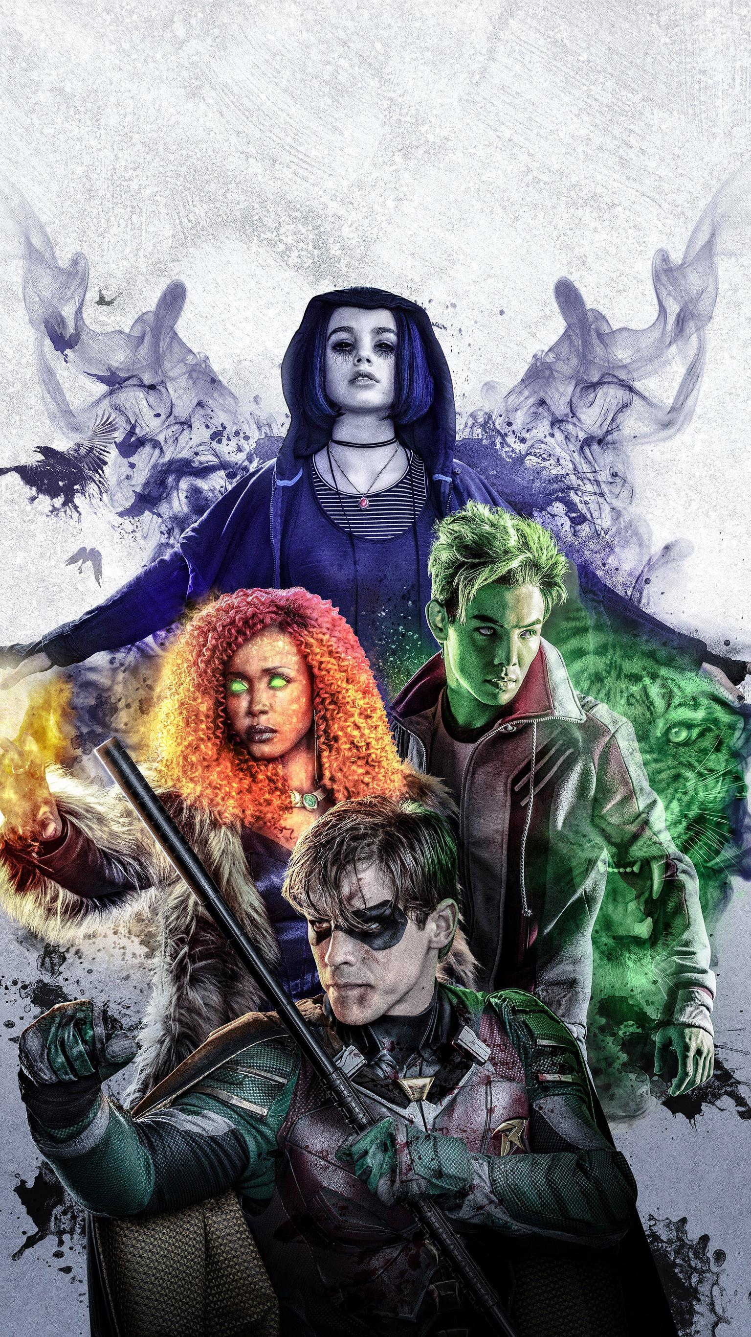 Titans Show Official Poster Wallpapers