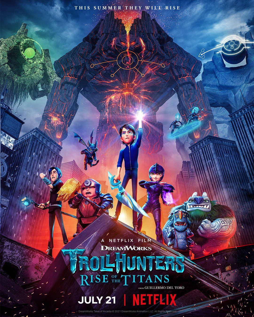 Trollhunters Rise Of The Titans 2021 Wallpapers