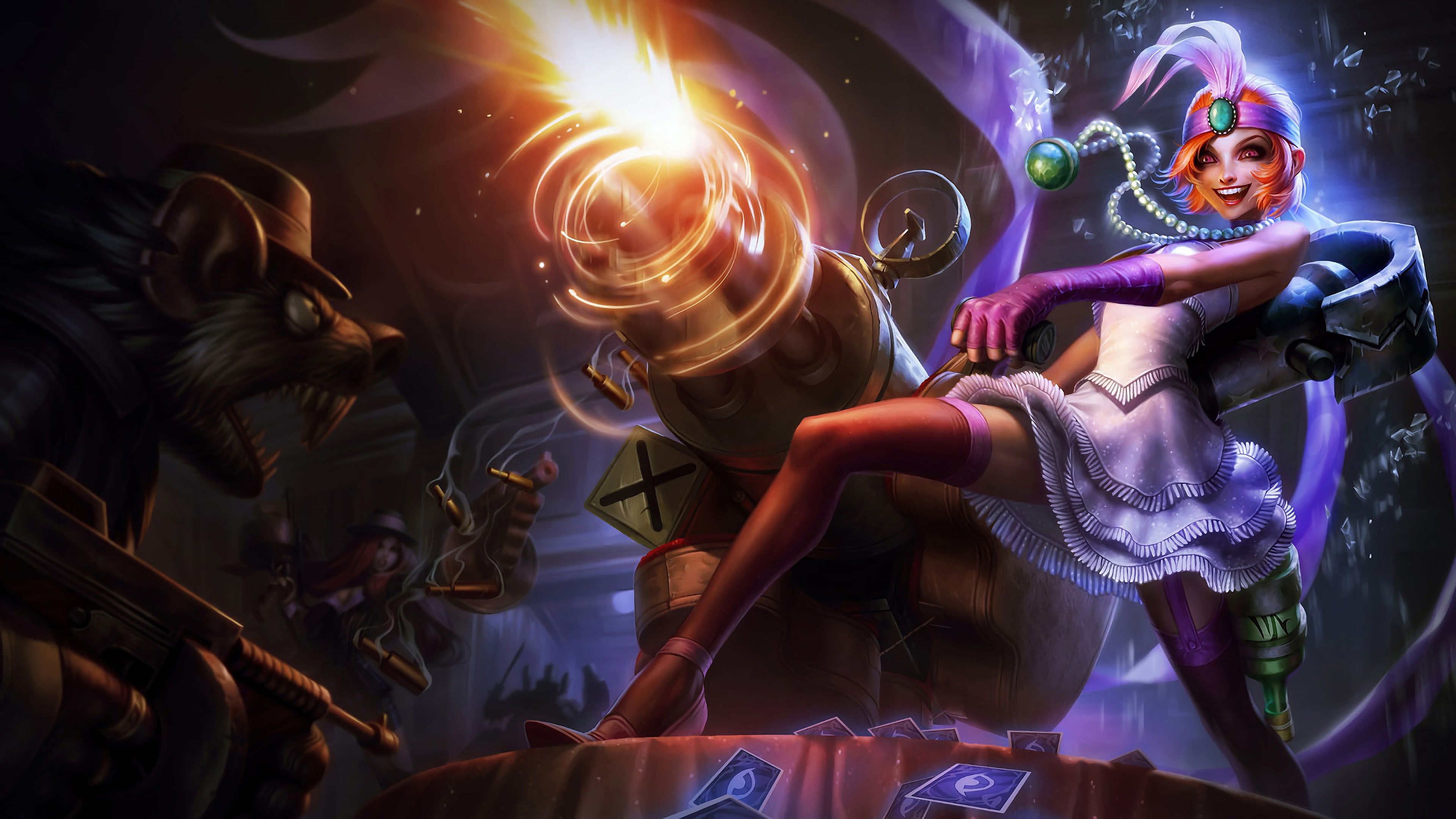 Viand Jinx Art League Of Legends Wallpapers