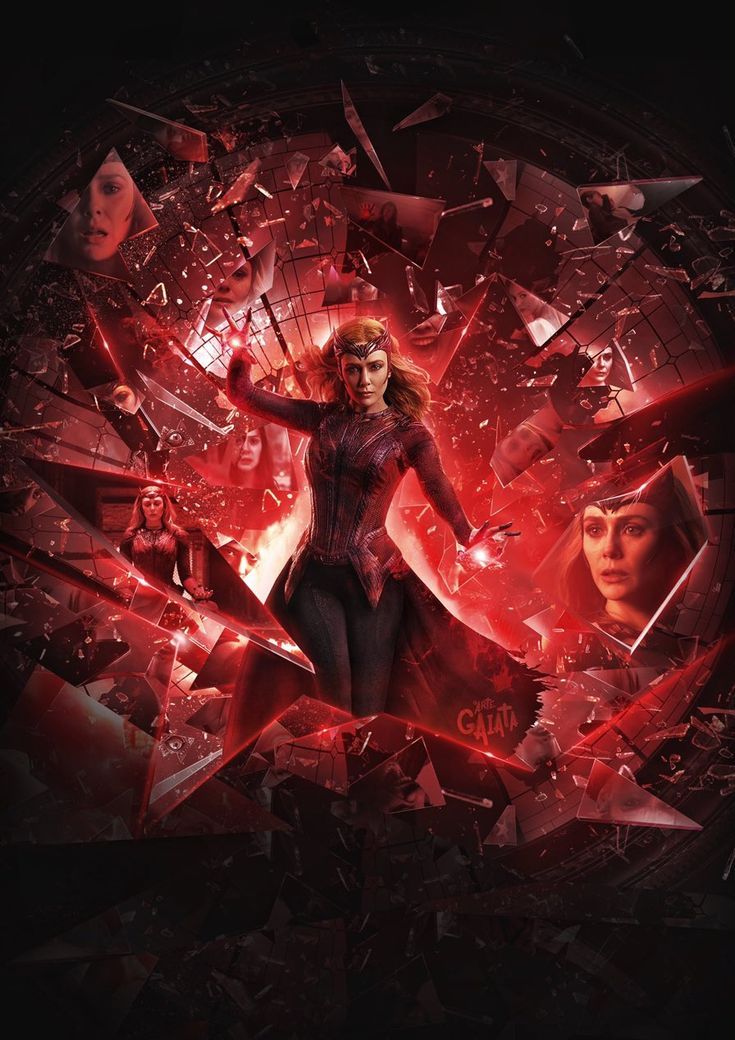 Wanda Maximoff Poster Art Wallpapers