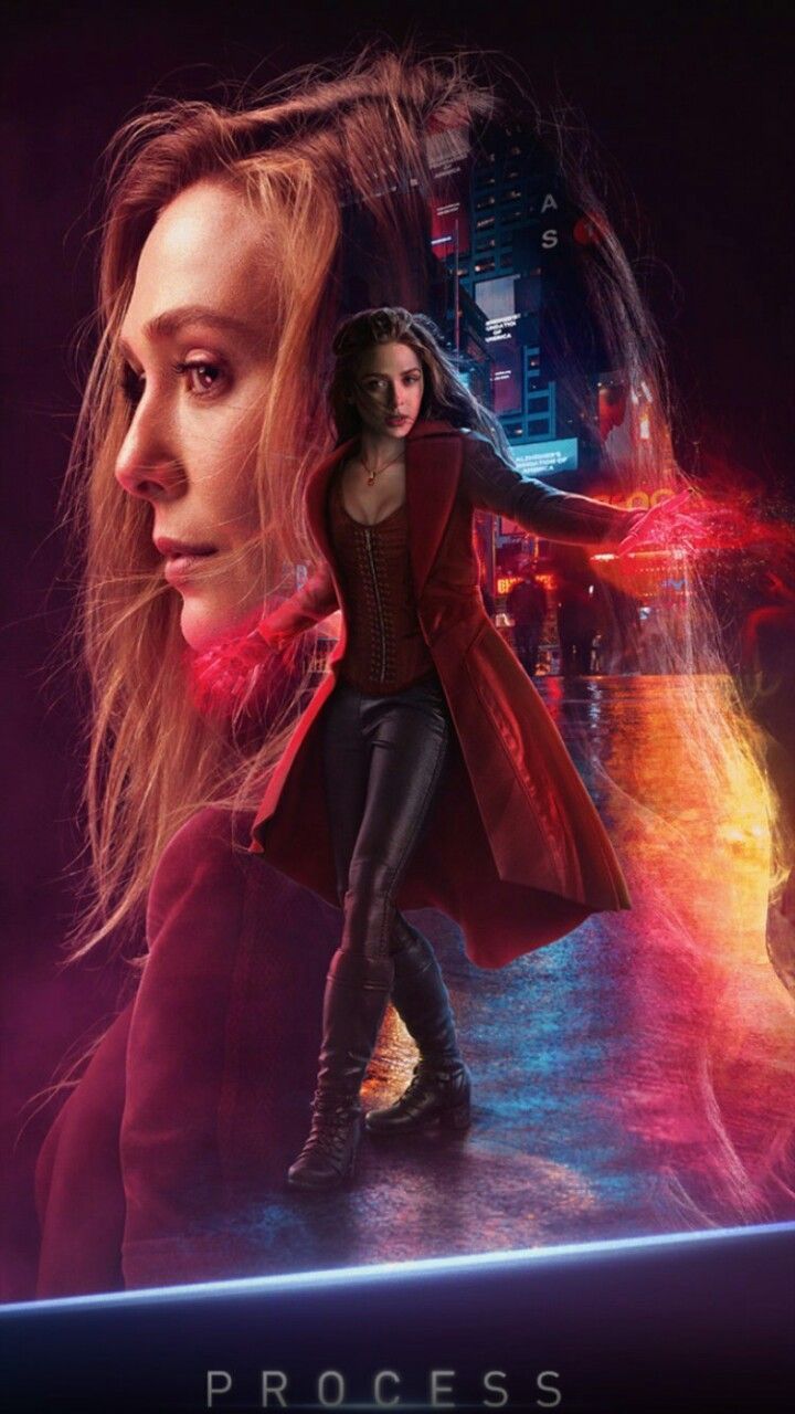 Wanda Maximoff Poster Art Wallpapers