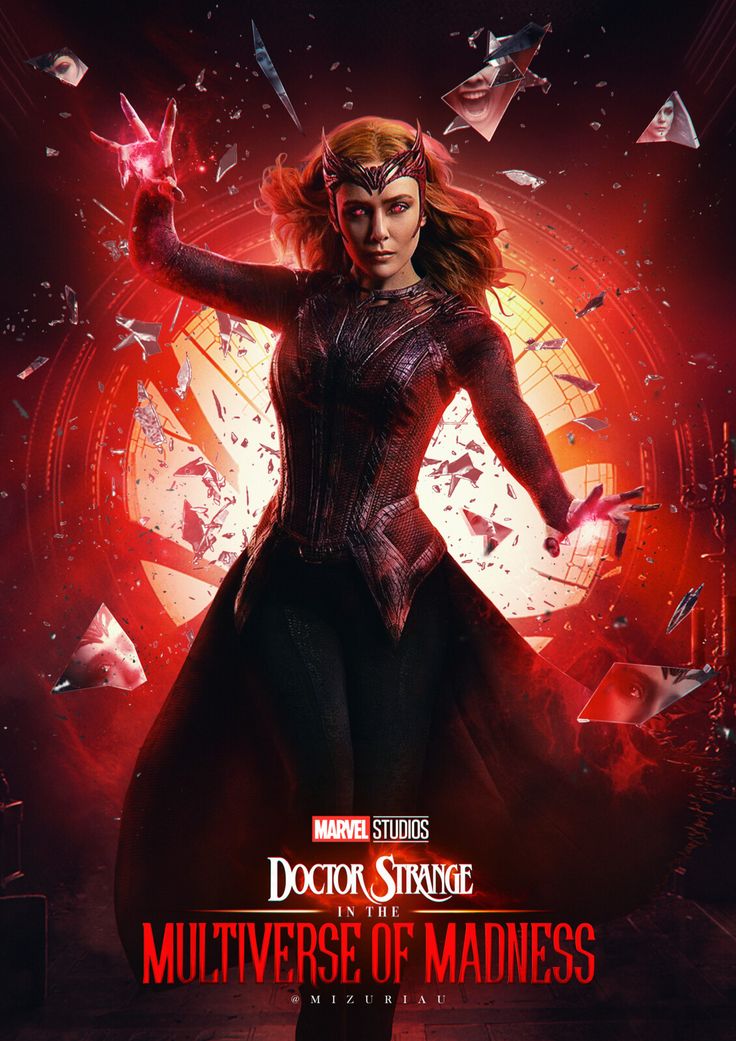 Wanda Maximoff Poster Art Wallpapers