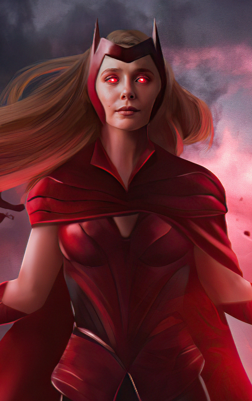 Wanda Maximoff Poster Art Wallpapers