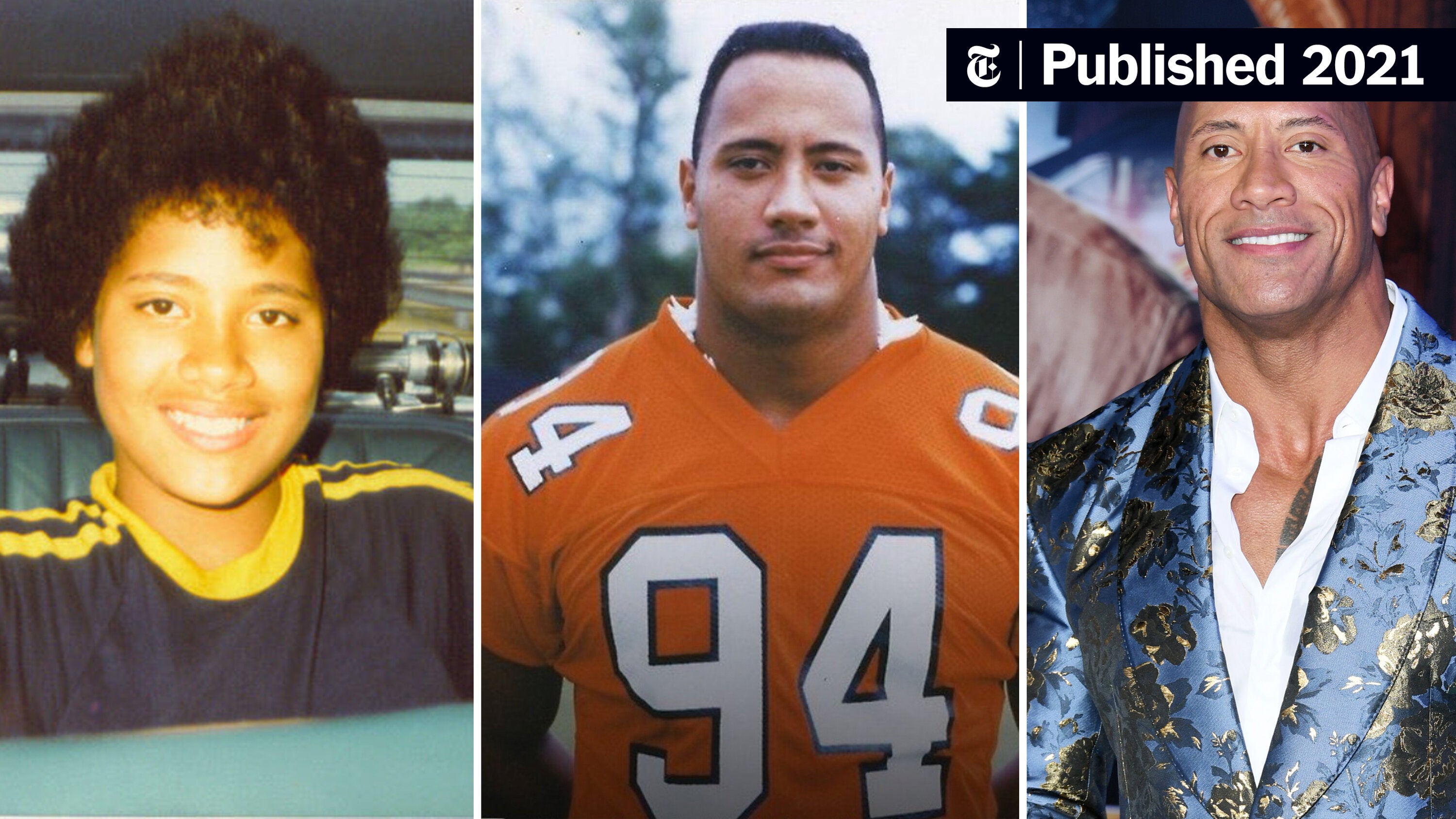 Young Dwayne The Rock Johnson Wallpapers