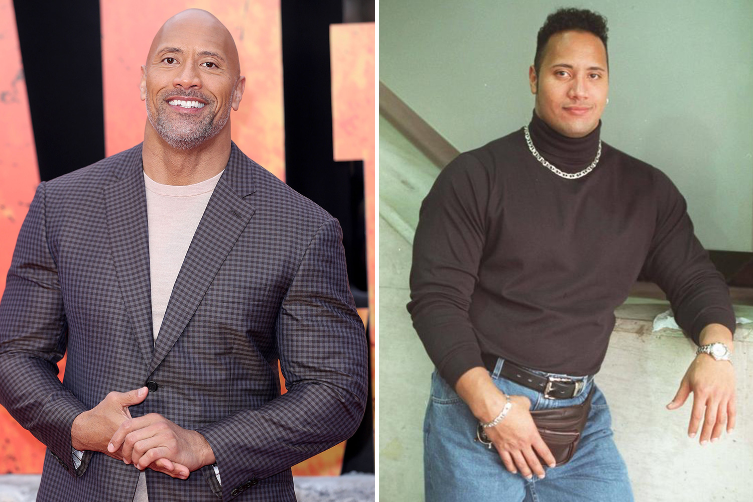 Young Dwayne The Rock Johnson Wallpapers