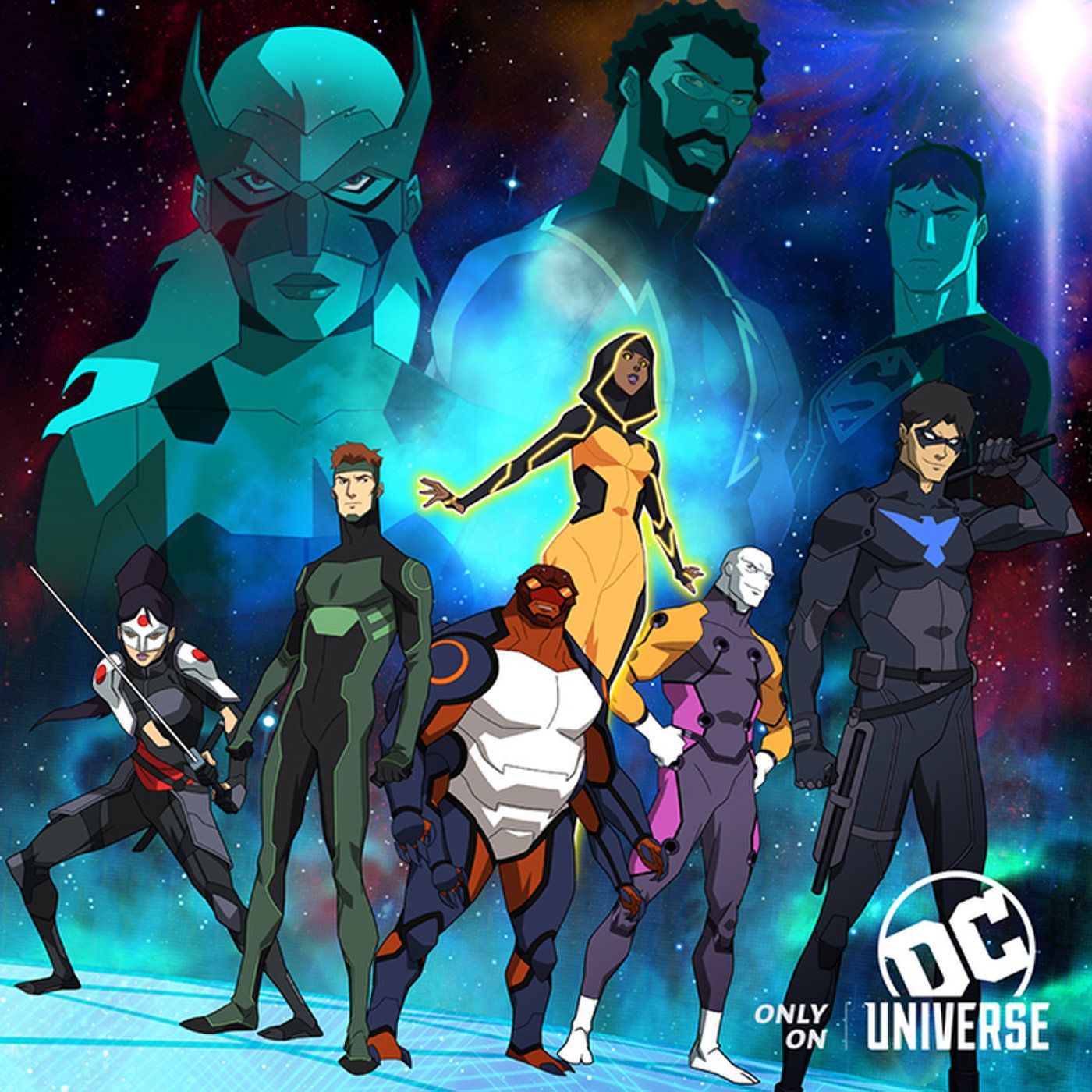 Young Justice Outsiders 2017 Wallpapers