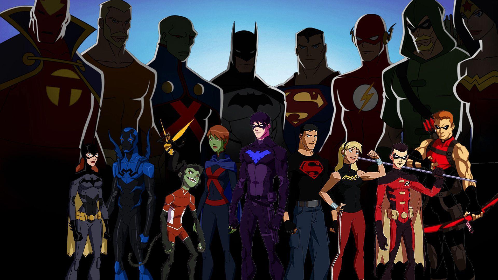 Young Justice Outsiders 2017 Wallpapers