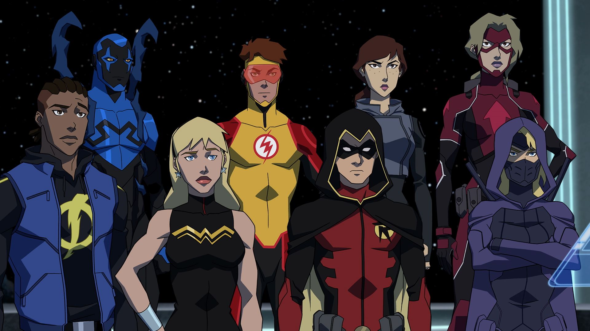 Young Justice Outsiders 2017 Wallpapers