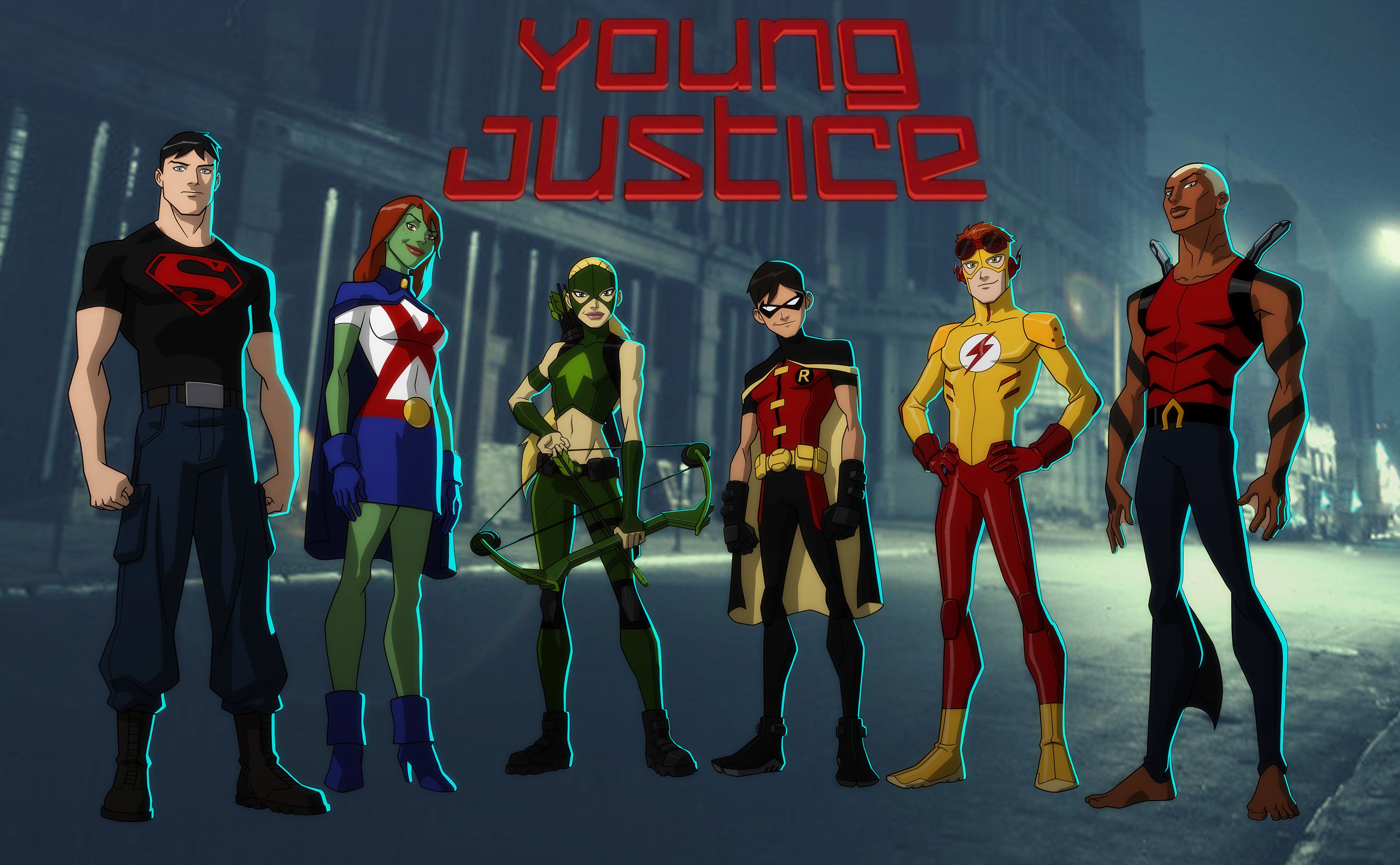 Young Justice Outsiders 2017 Wallpapers